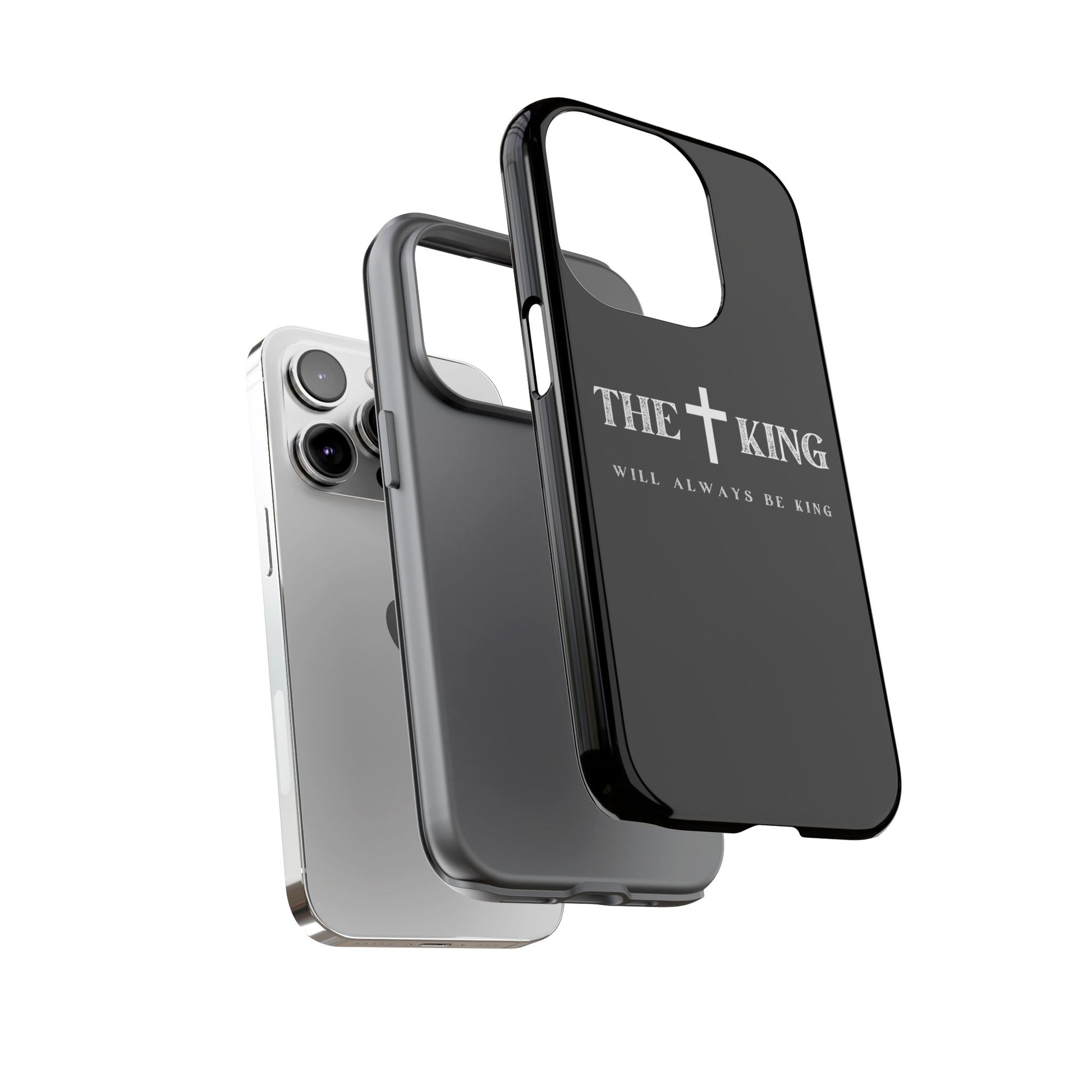 ⭐ Phone Case - Faith-Inspired Tough Cases for King Fans, Christian Gift, Durable Protection, Stylish Accessory, Unique Design
