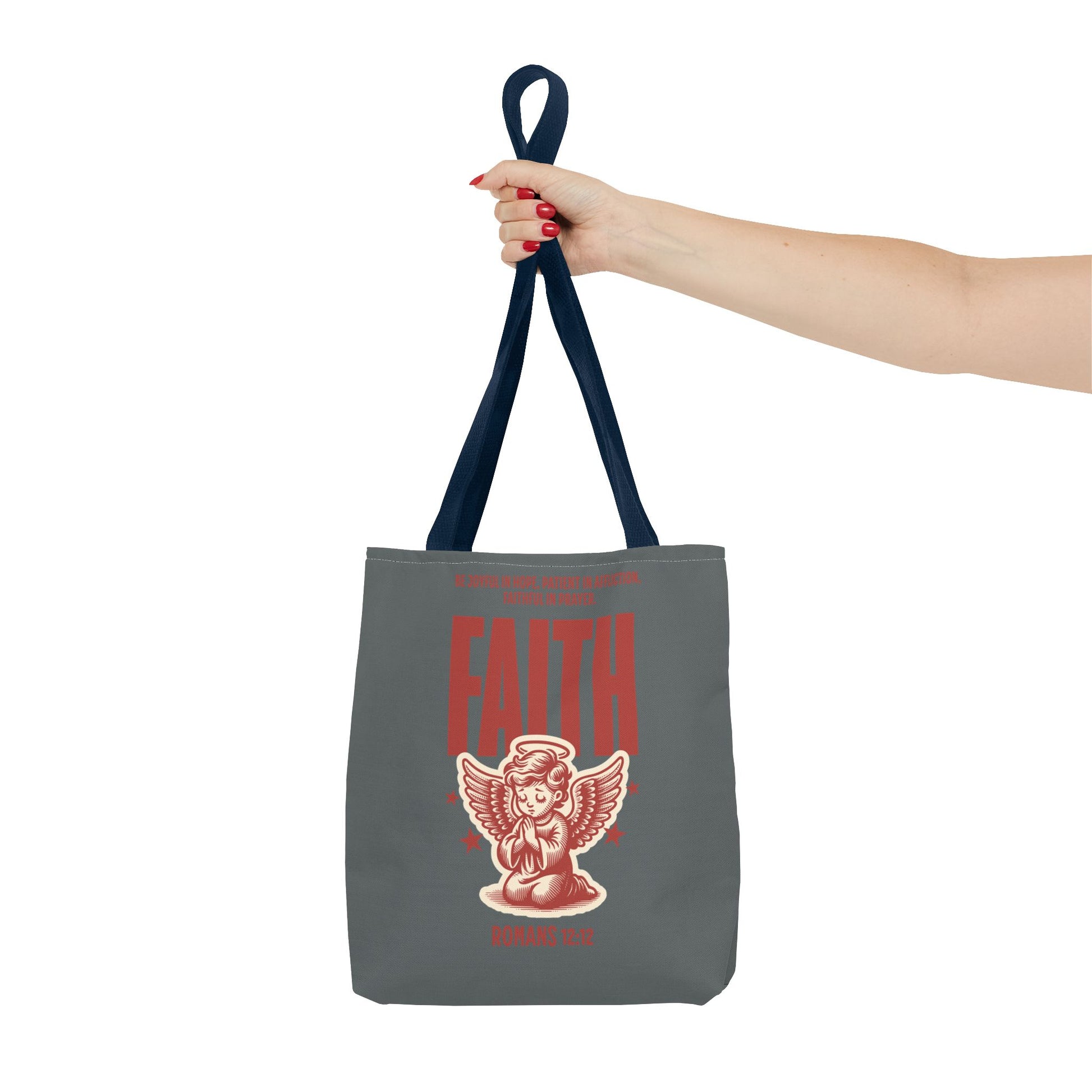 Faith-Inspired Tote Bag: Stylish & Versatile, Gift for Holidays, Shopping, Encouragement, Inspirational Gift, Eco-Friendly Bag