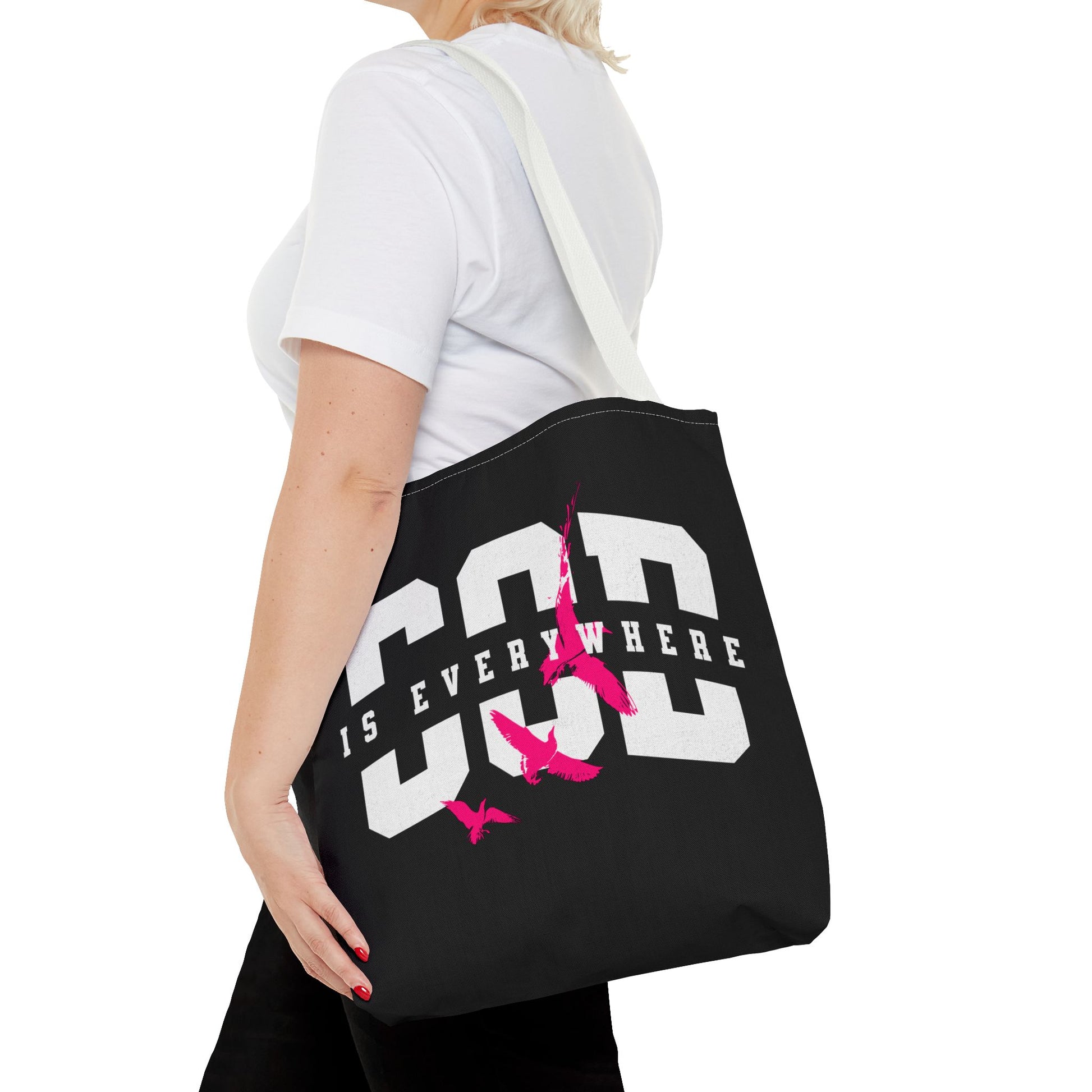 Stylish Tote Bag with Inspirational Design, Eco-Friendly Shopping Bag, Trendy Beach Bag, Gift for Friends, Motivational Everyday Use