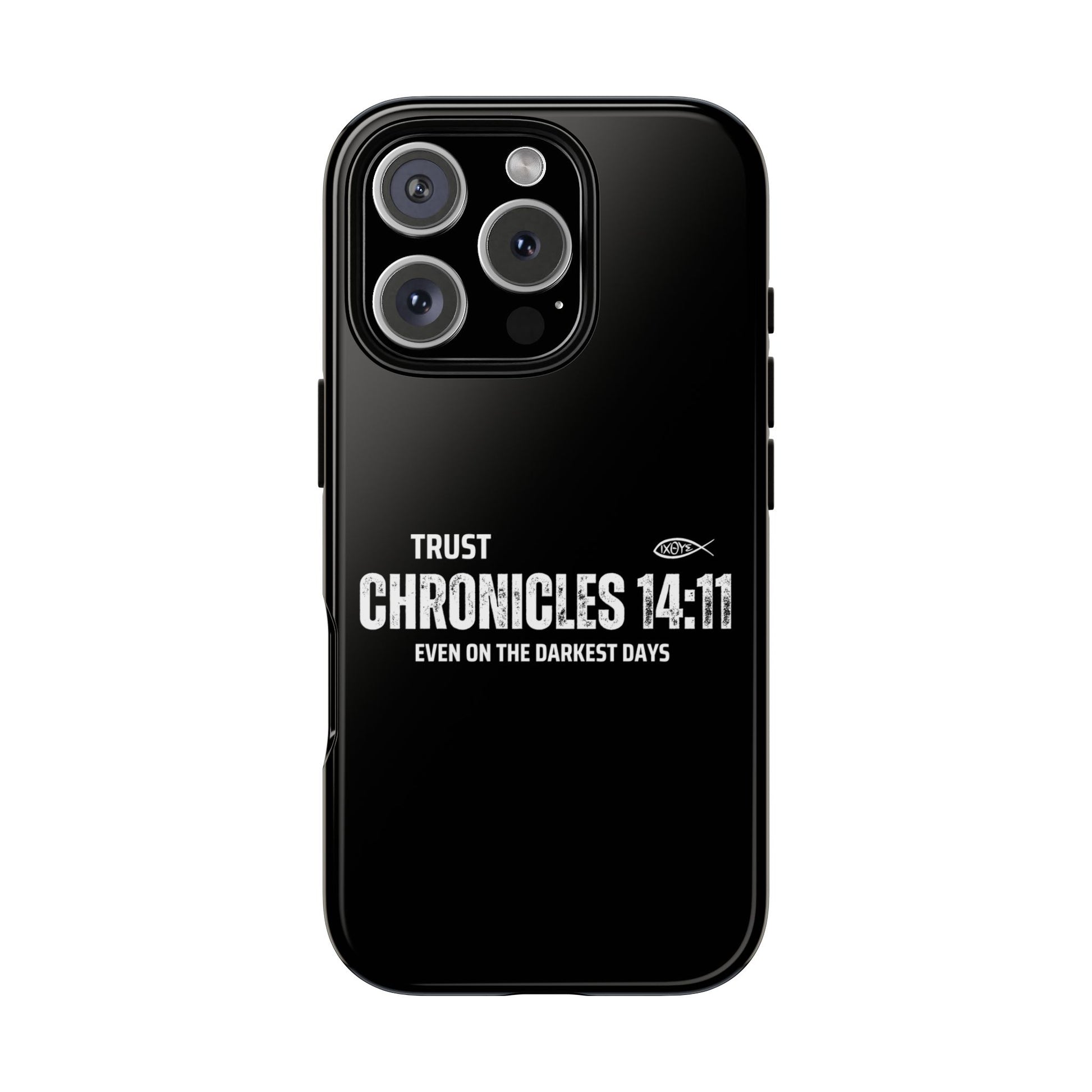 ⭐ Trust in God 2 Chronicles 14:11 Phone Case – Strength for the Hardest Days