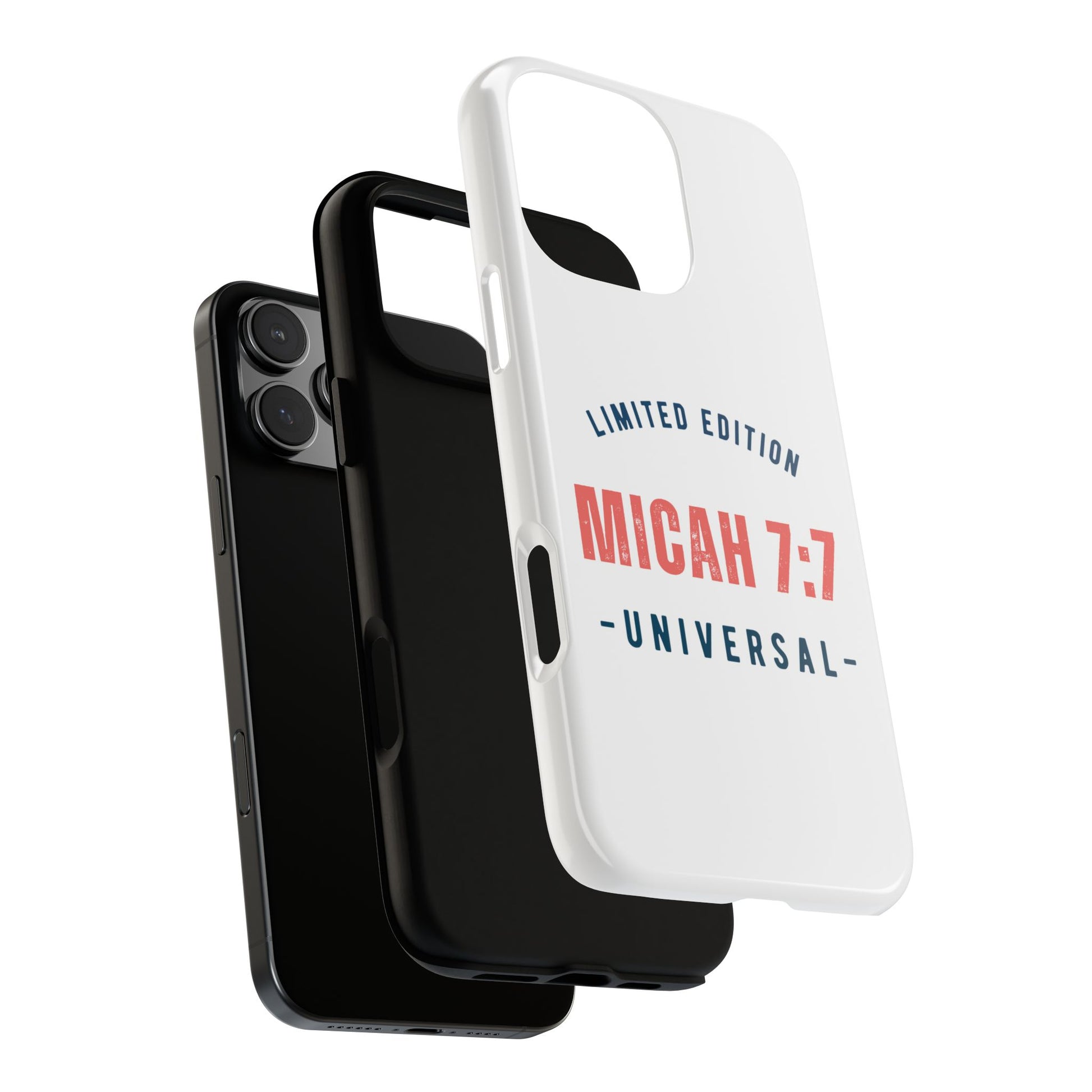 ⭐ Micah 7:7 Limited Edition Phone Case | Inspirational Gift | Tough Protective Case for Christians | Bible Verse Merchandise