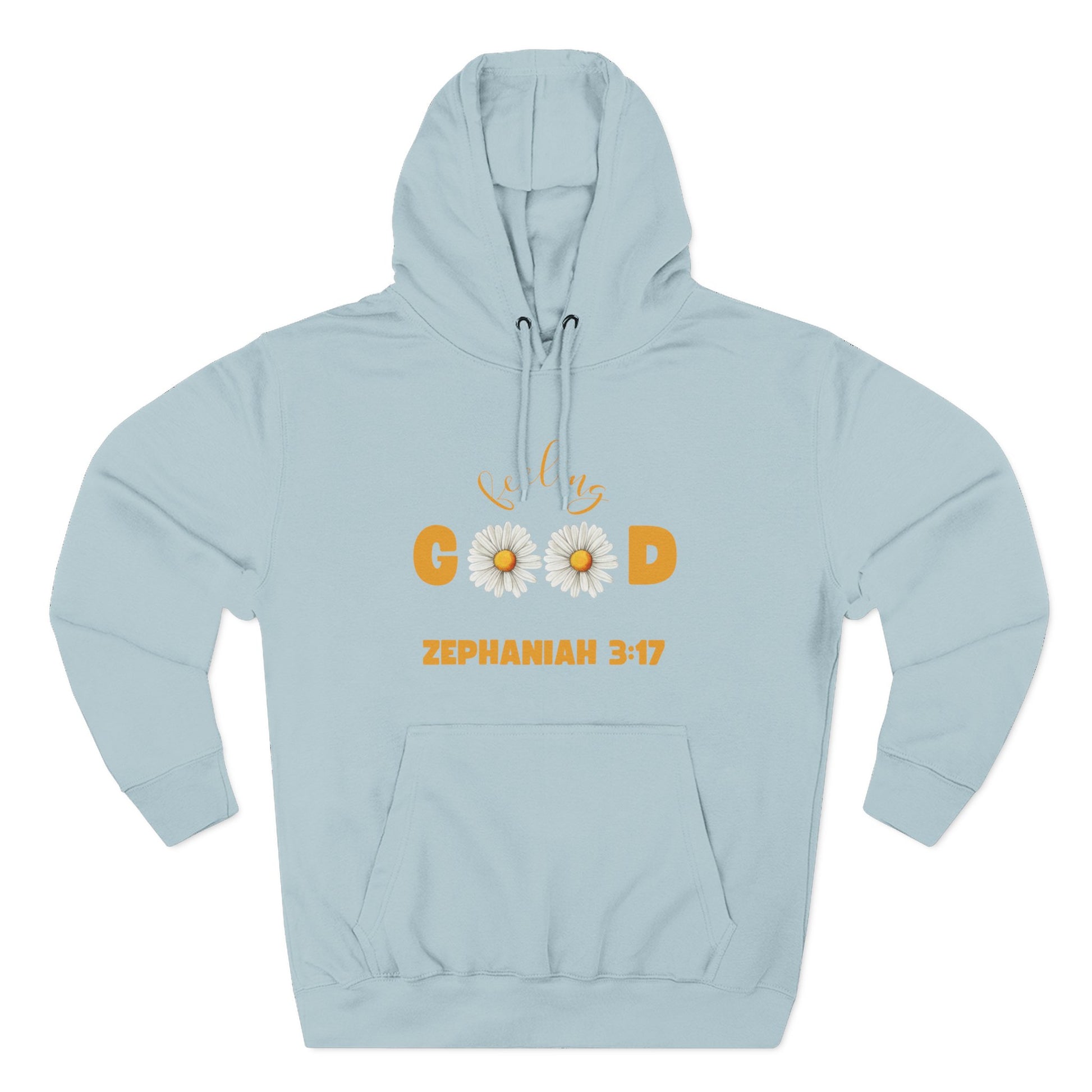 Inspirational Floral Hoodie with Zephaniah 3:17, Cozy Fleece Sweatshirt, Faith Apparel, Gift for Her, Spring Fashion, Bible Verse Clothing