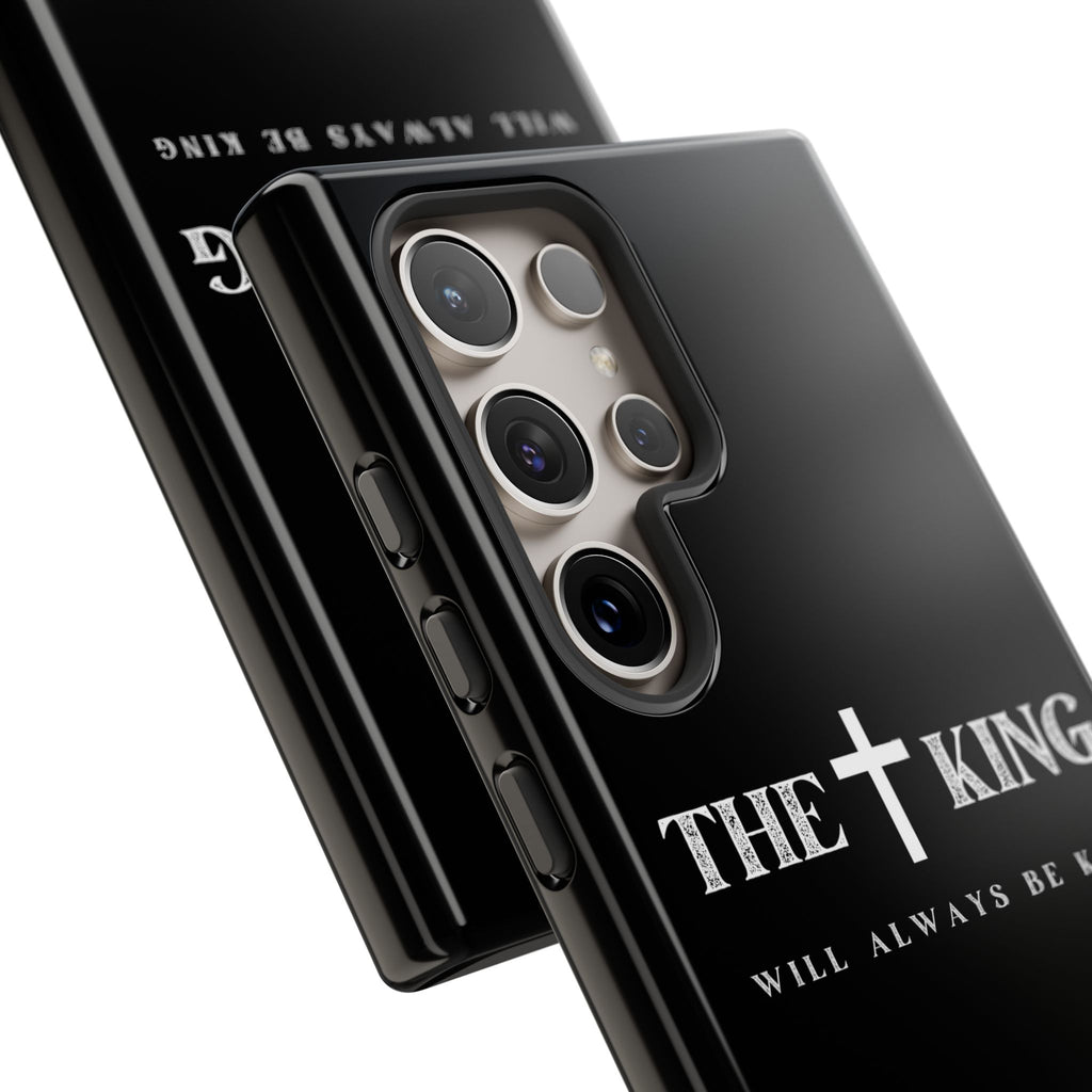 ⭐ Phone Case - Faith-Inspired Tough Cases for King Fans, Christian Gift, Durable Protection, Stylish Accessory, Unique Design