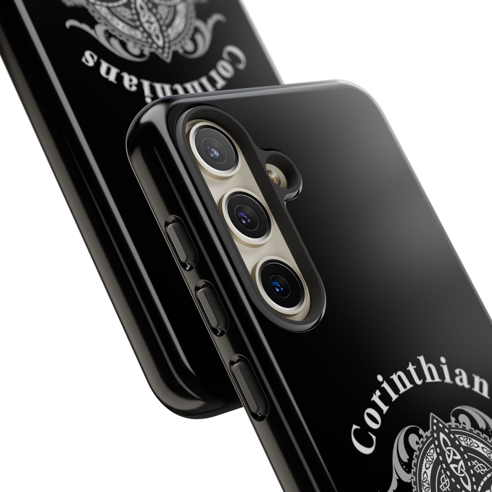 Corinthians Tough Case: Durable Phone Protection, Christian Gift, Unique Design, Trendy Accessory, Faith-Based Style