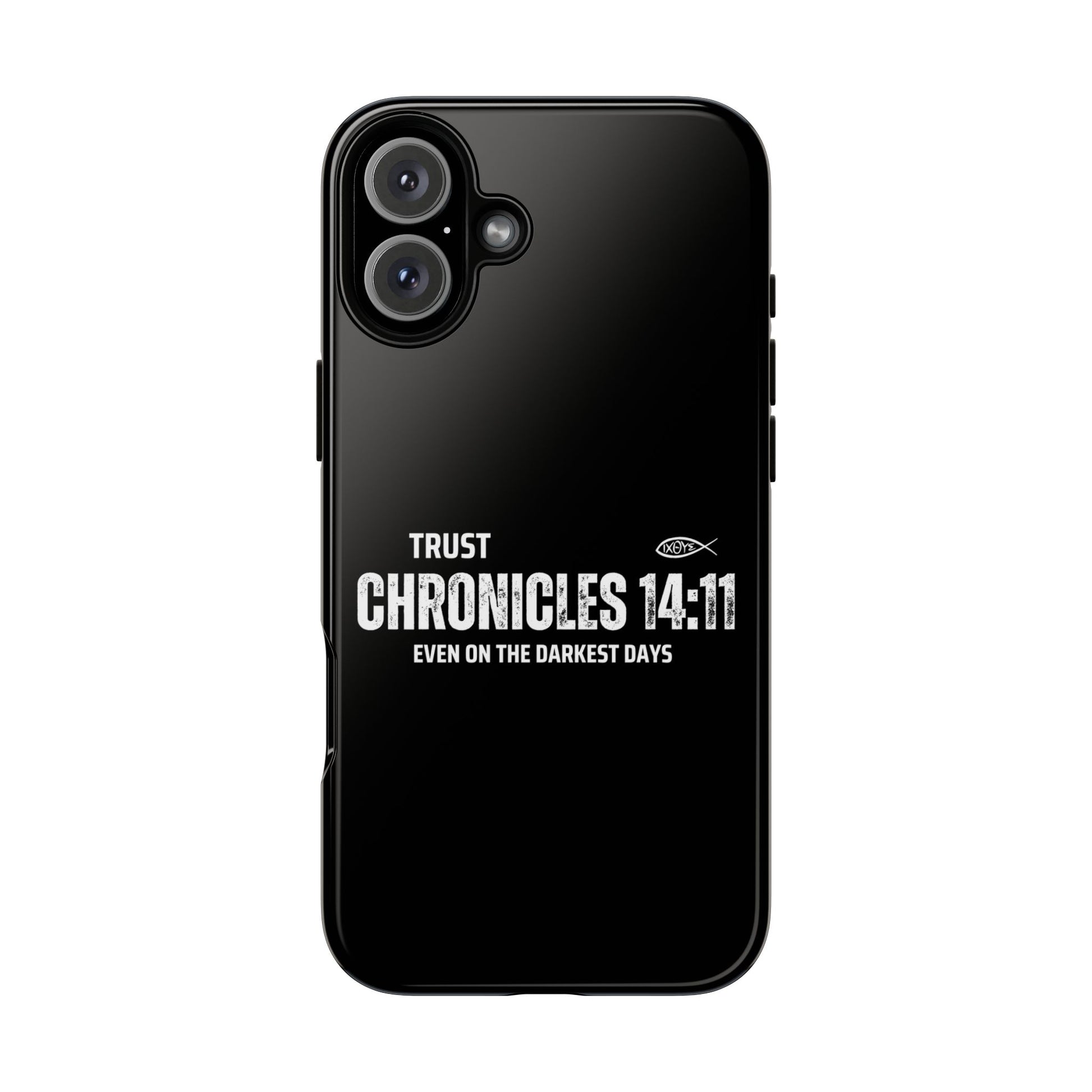 ⭐ Trust in God 2 Chronicles 14:11 Phone Case – Strength for the Hardest Days