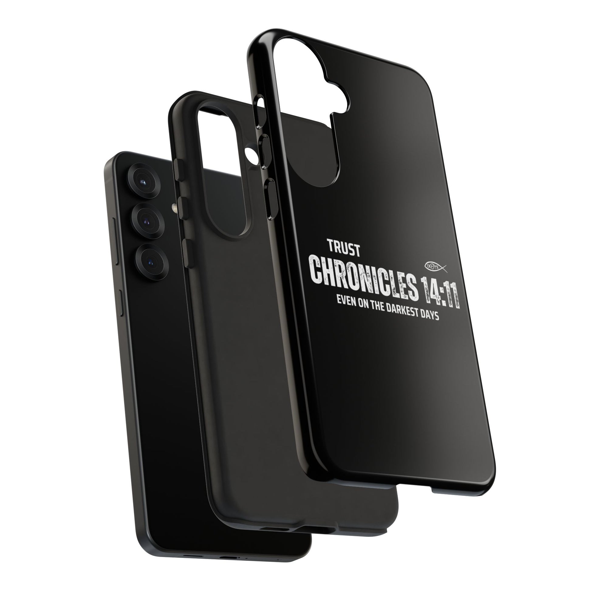 ⭐ Trust in God 2 Chronicles 14:11 Phone Case – Strength for the Hardest Days