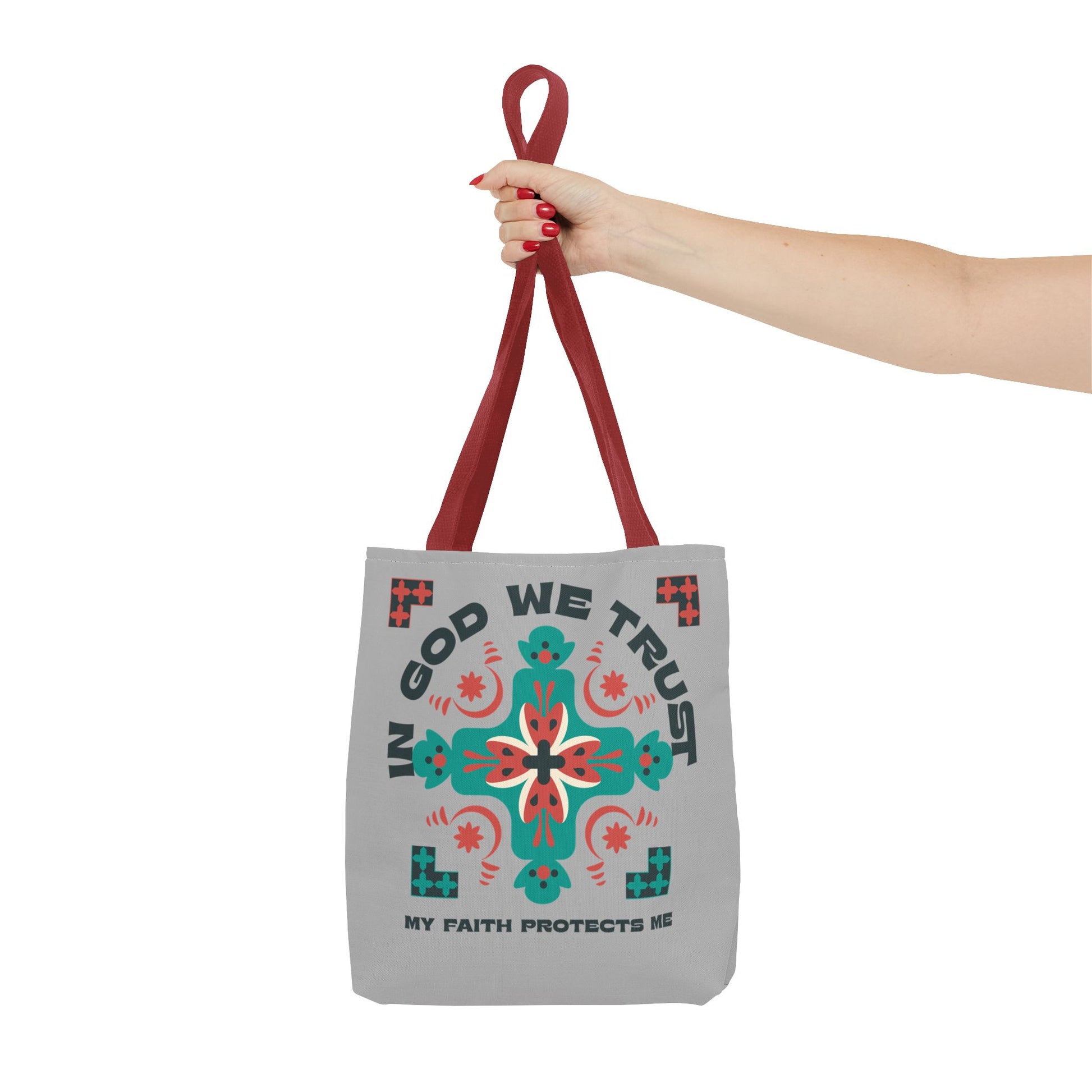 Faith-Inspired Tote Bag, Spiritual Shopper, Inspirational Gift, Religious Tote, Christian Accessory, Everyday Use