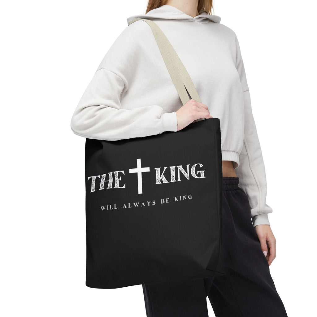 Faith-Inspired Tote Bag, Christian Tote, Shopping Bag, Bible Verse Bag, Gift for Believers, Church Accessory
