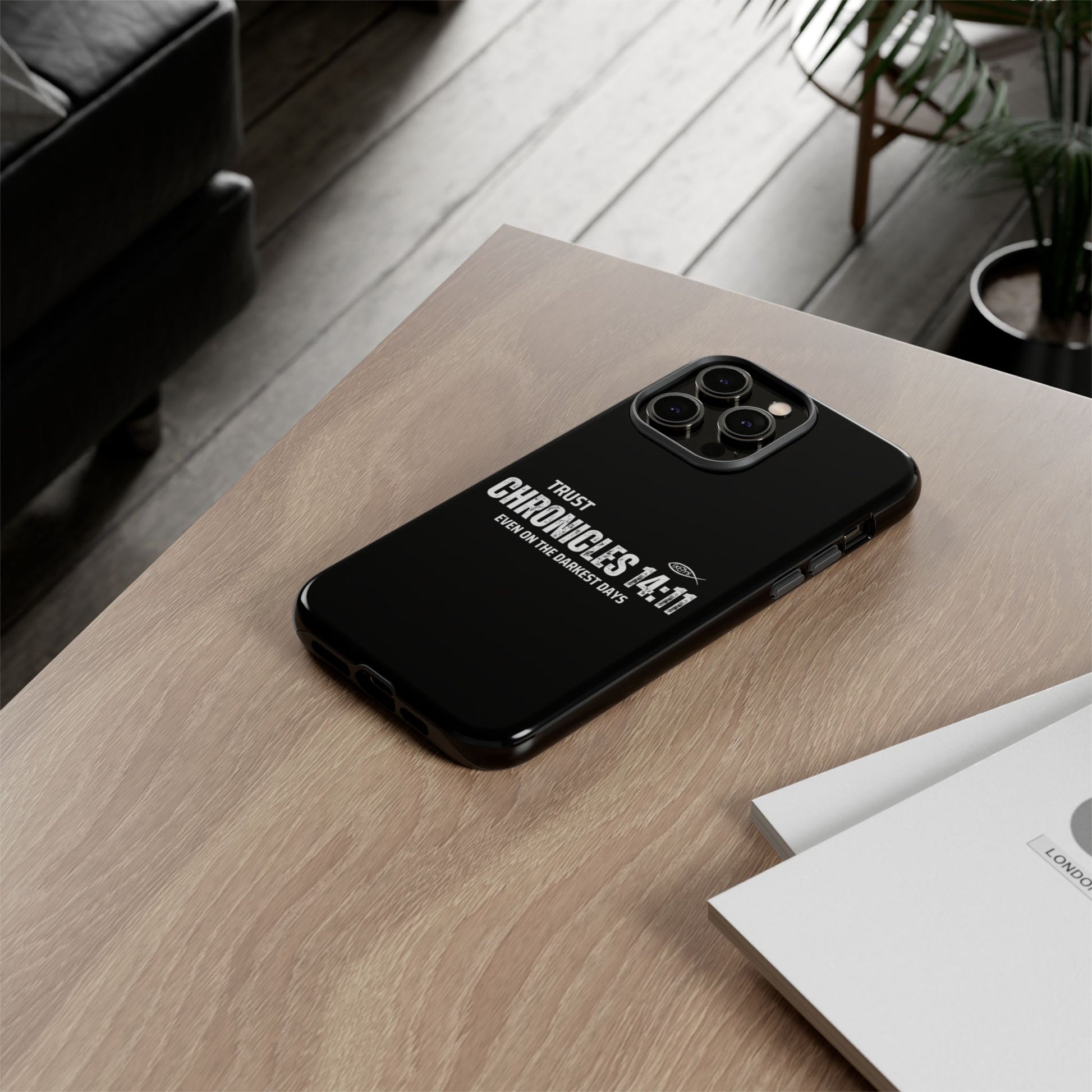 ⭐ Trust in God 2 Chronicles 14:11 Phone Case – Strength for the Hardest Days