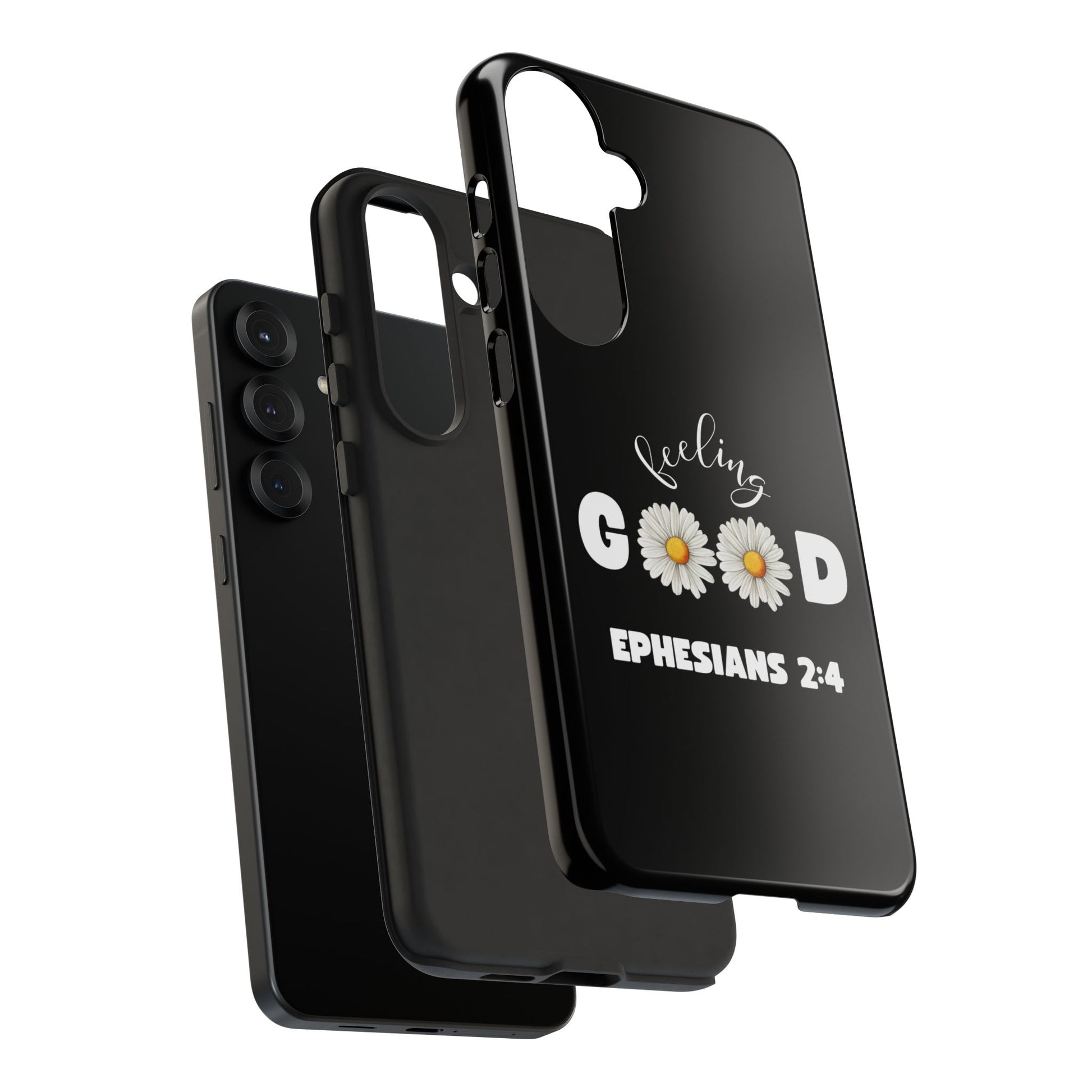 Ephesians 2:4 Floral Phone Case, Inspirational iPhone Cover, Tough Cases for Positivity, Motivational Gift for Friends, Spring Accessories