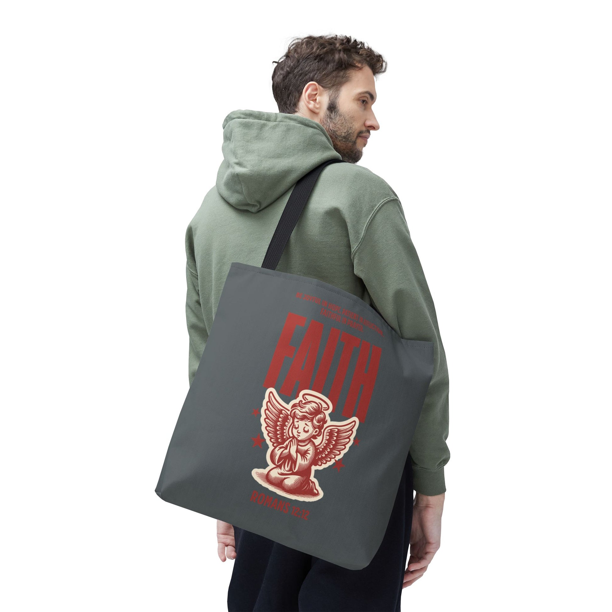 Faith-Inspired Tote Bag: Stylish & Versatile, Gift for Holidays, Shopping, Encouragement, Inspirational Gift, Eco-Friendly Bag