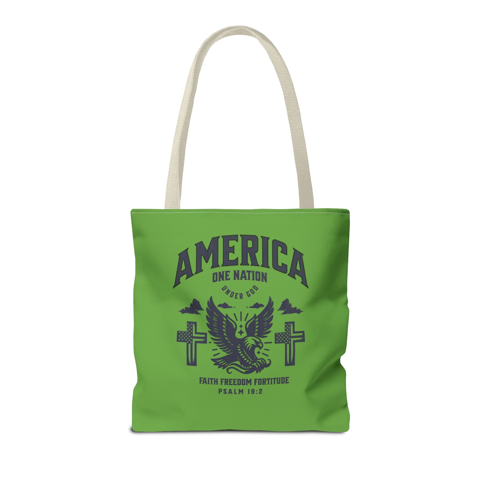 ⭐ America Faith Tote Bag – Bold Patriotic & Faith Statement
