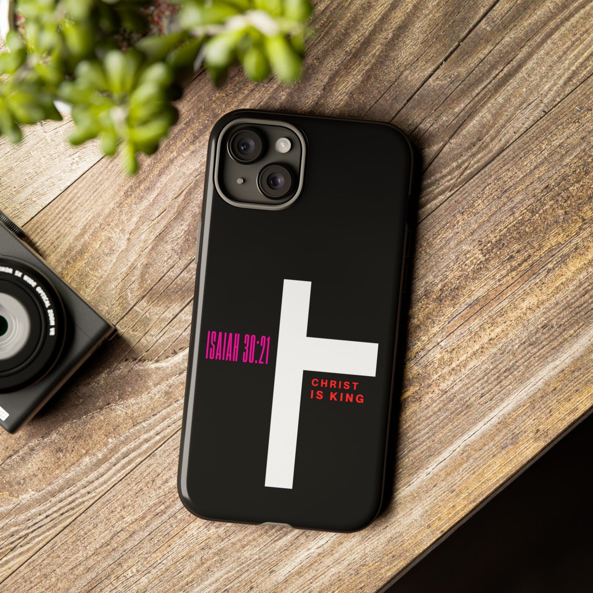 ⭐ Christ is King Psalm 29:10 Phone Case – Bold Faith Statement