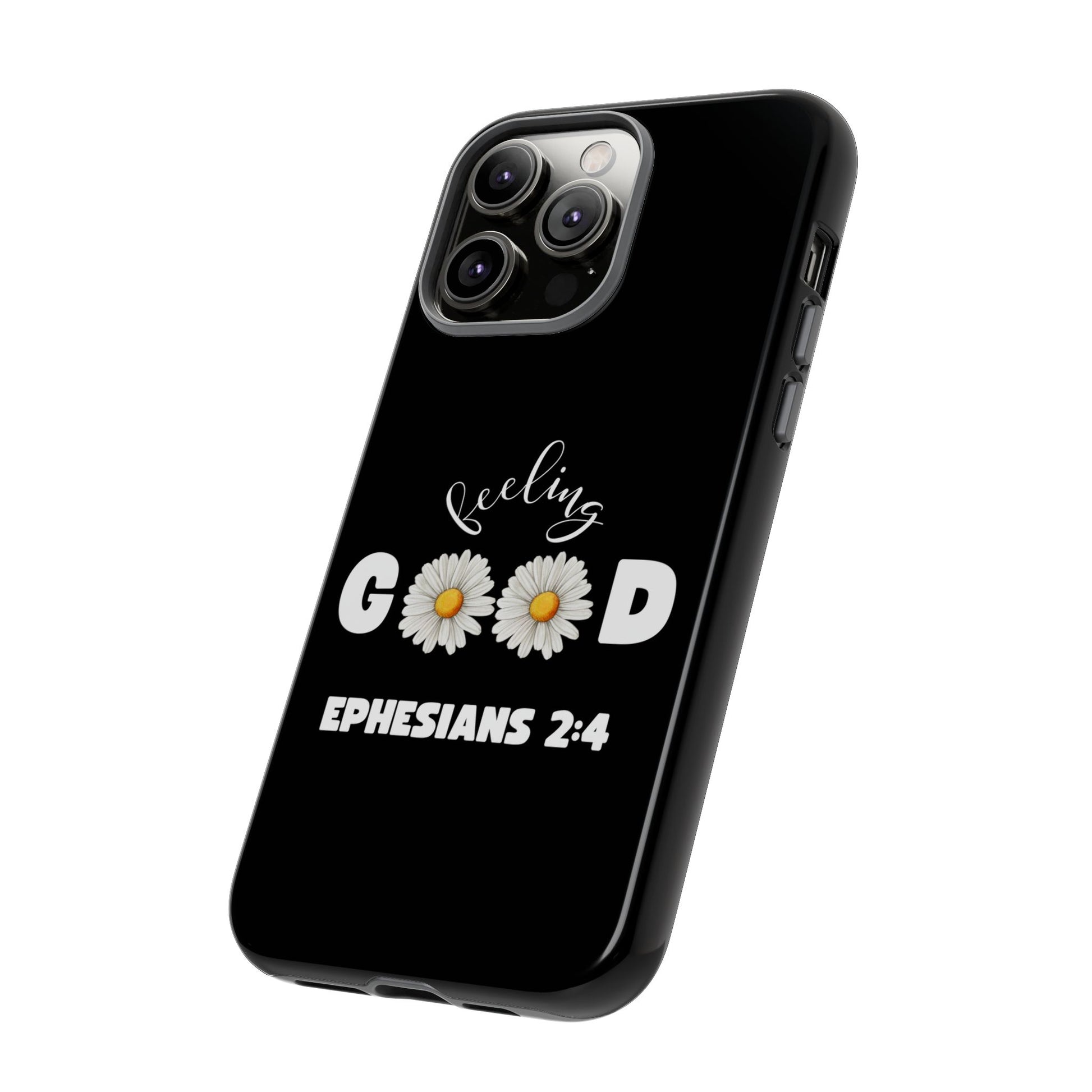 Ephesians 2:4 Floral Phone Case, Inspirational iPhone Cover, Tough Cases for Positivity, Motivational Gift for Friends, Spring Accessories