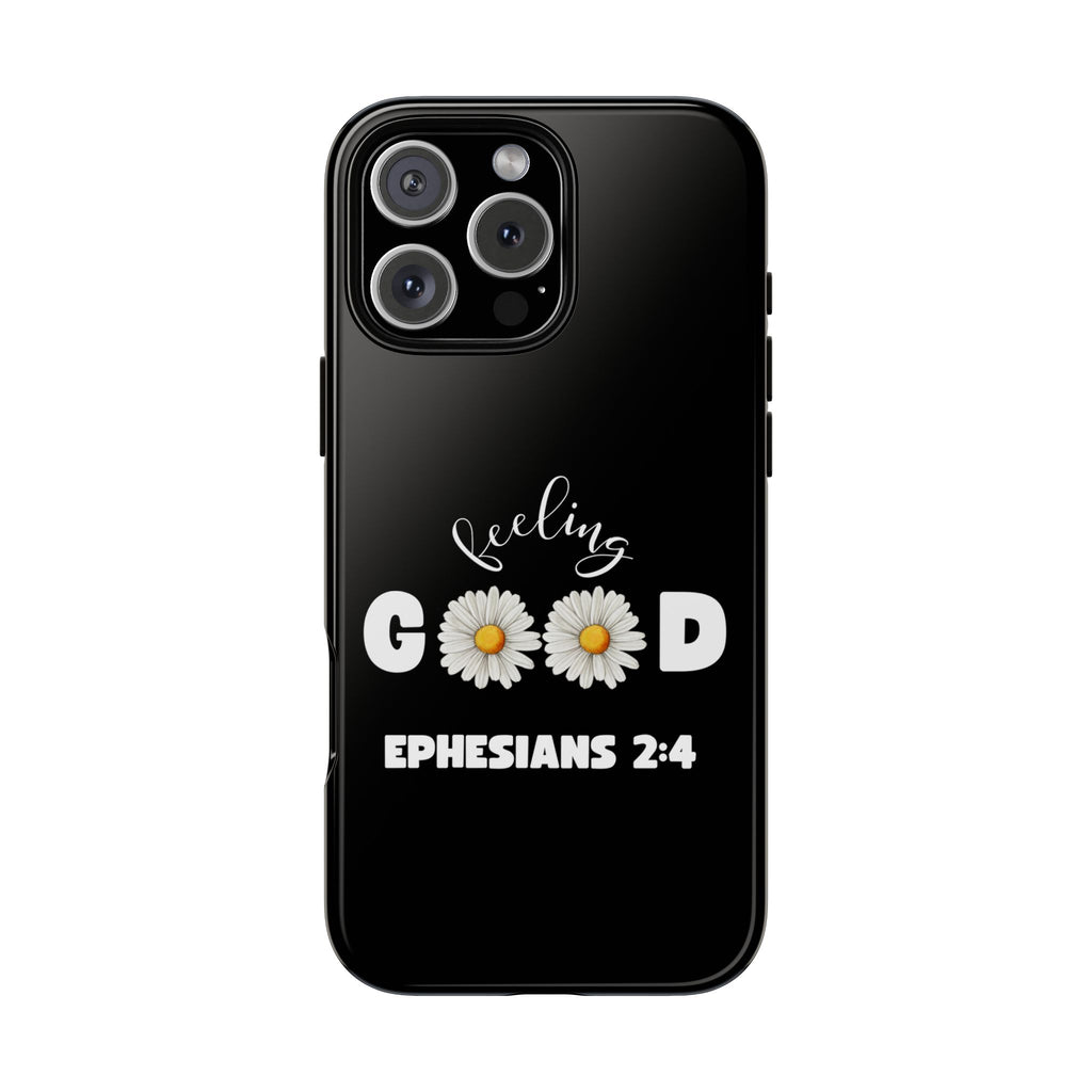Ephesians 2:4 Floral Phone Case, Inspirational iPhone Cover, Tough Cases for Positivity, Motivational Gift for Friends, Spring Accessories