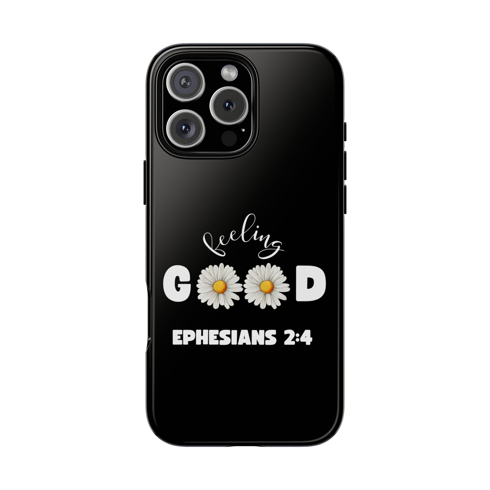 Ephesians 2:4 Floral Phone Case, Inspirational iPhone Cover, Tough Cases for Positivity, Motivational Gift for Friends, Spring Accessories