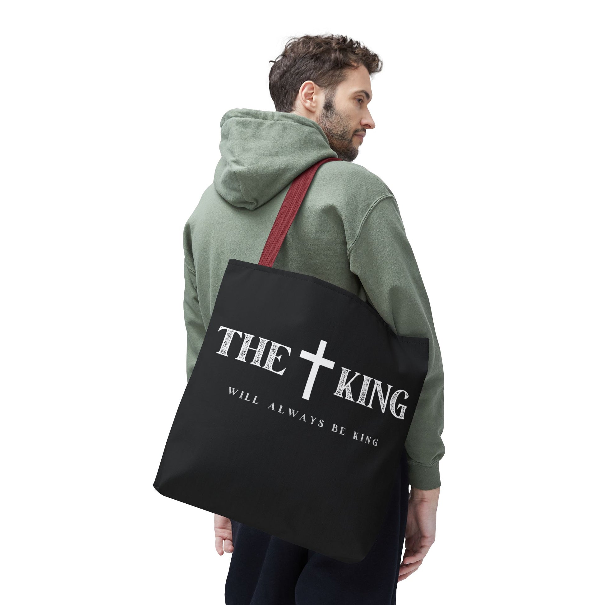 Faith-Inspired Tote Bag, Christian Tote, Shopping Bag, Bible Verse Bag, Gift for Believers, Church Accessory