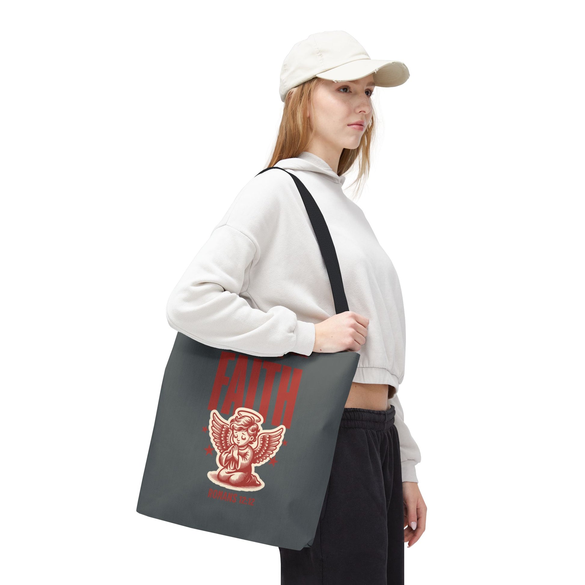 Faith-Inspired Tote Bag: Stylish & Versatile, Gift for Holidays, Shopping, Encouragement, Inspirational Gift, Eco-Friendly Bag