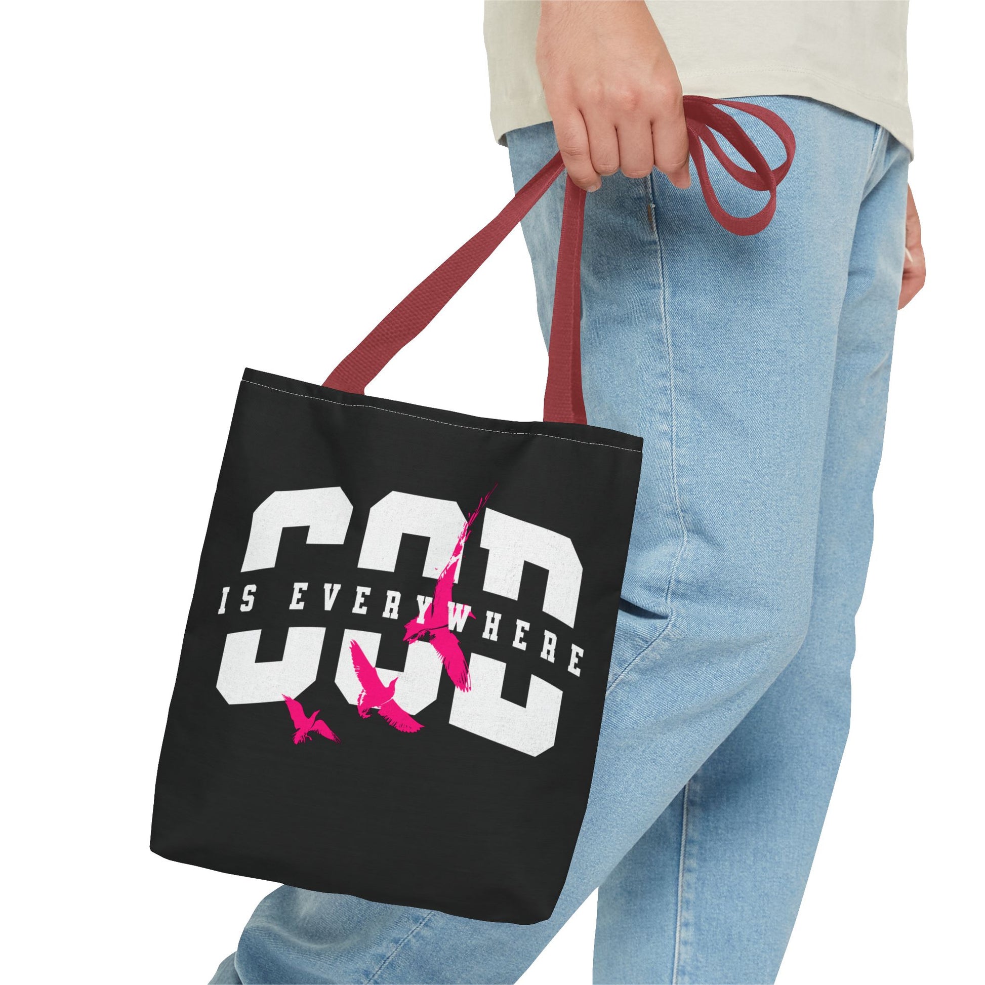 Stylish Tote Bag with Inspirational Design, Eco-Friendly Shopping Bag, Trendy Beach Bag, Gift for Friends, Motivational Everyday Use