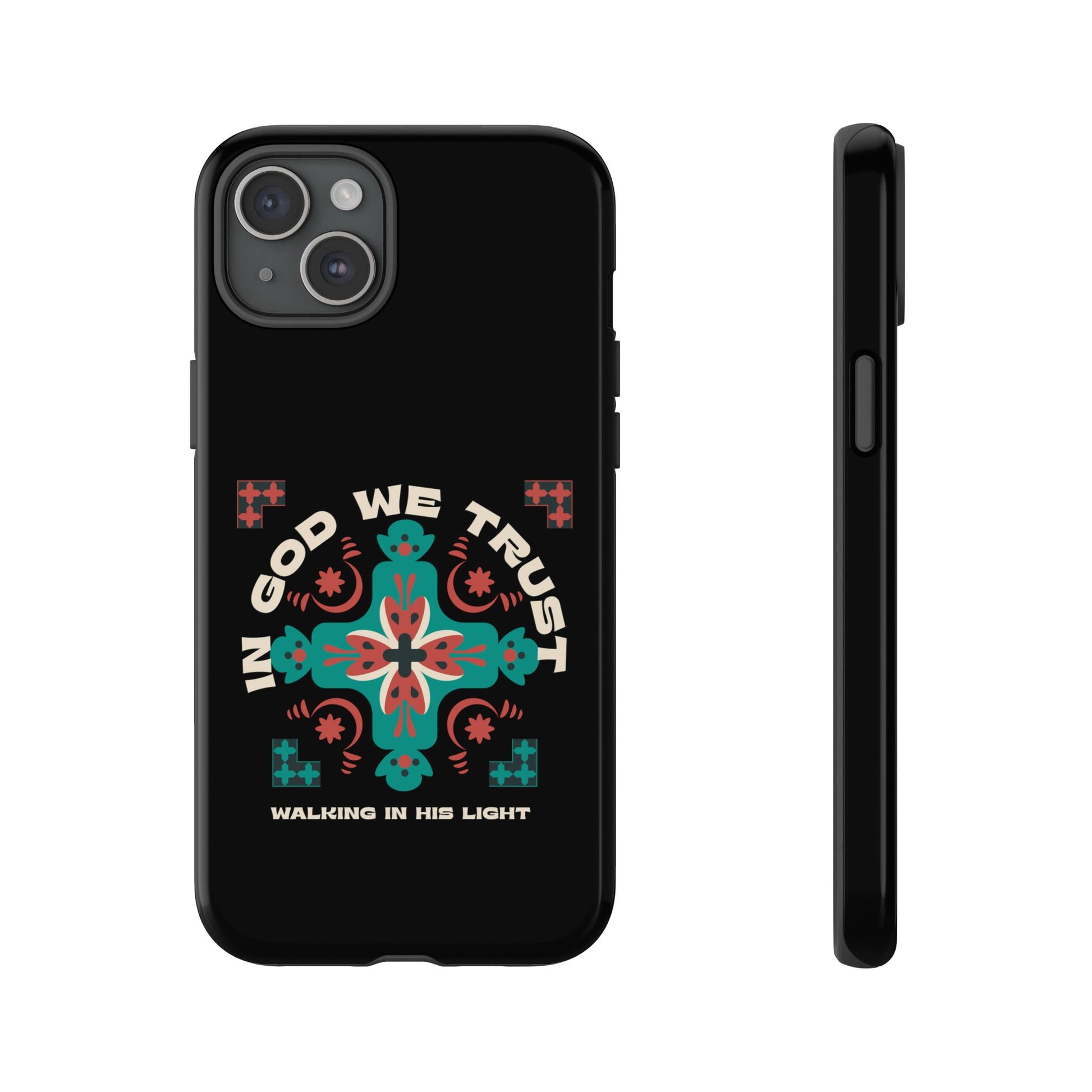 Tough Cases - In God We Trust Phone Case, Spiritual Phone Protector, Christian Cell Cover, Faith-based Accessory, Inspirational Gift