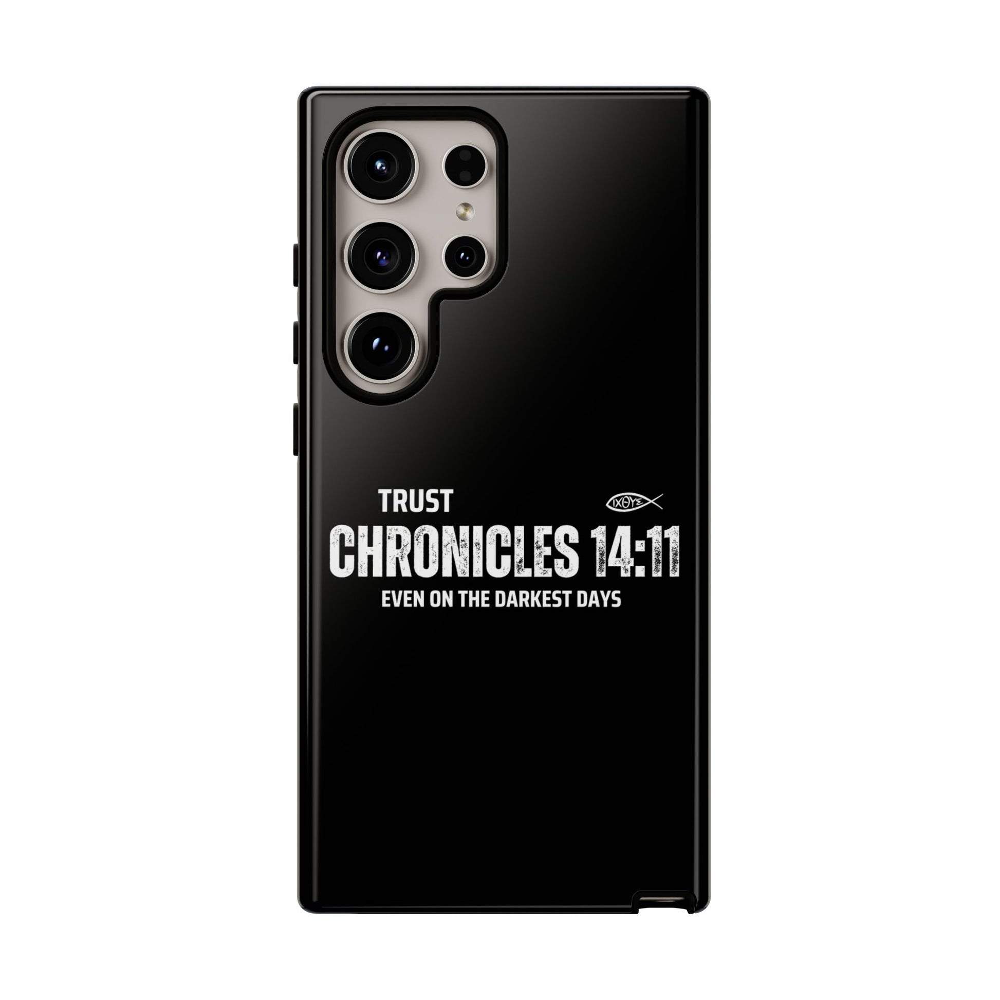 ⭐ Trust in God 2 Chronicles 14:11 Phone Case – Strength for the Hardest Days