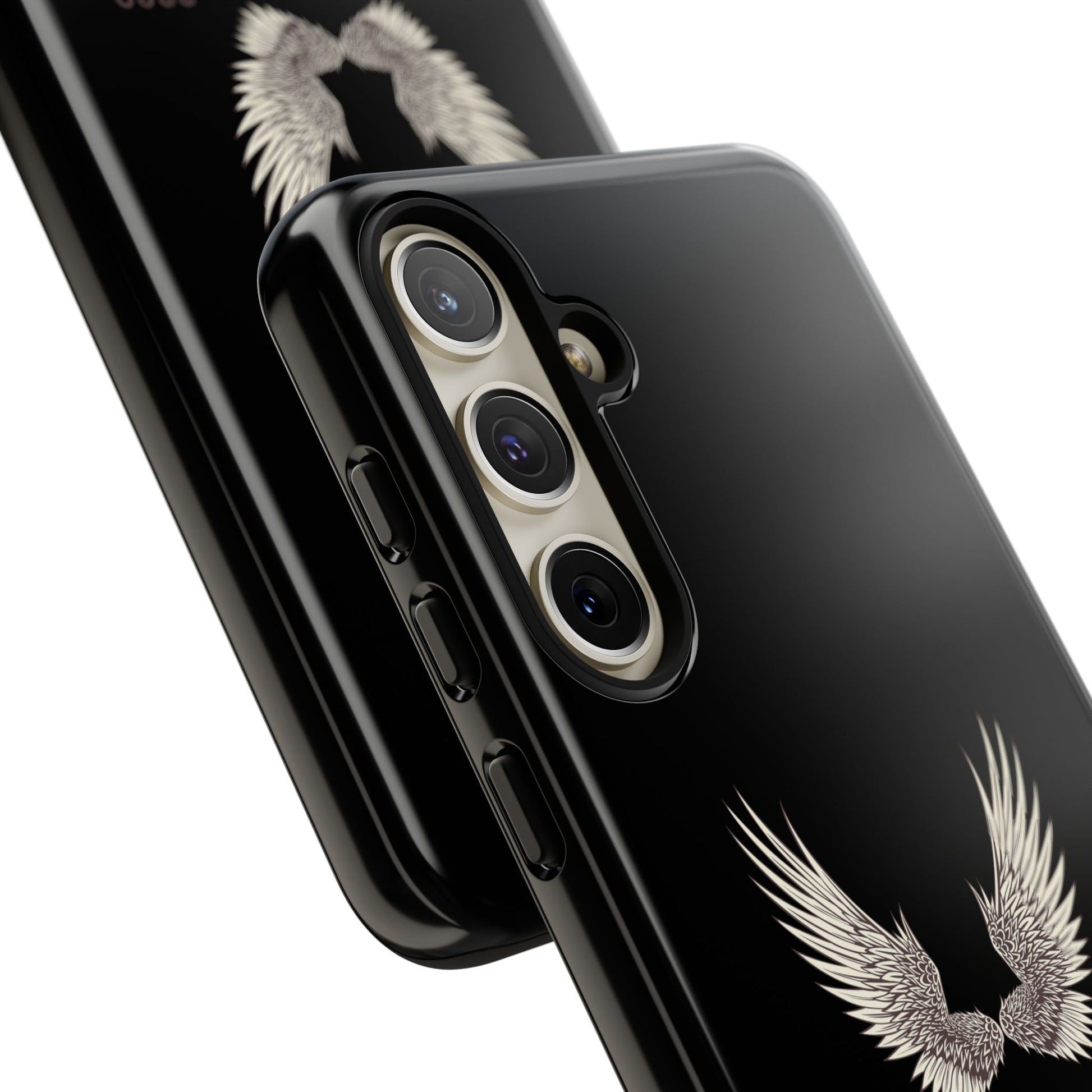 Angel Wings Phone Case - Tough Cases for Christian Pride, Unique Gift, Stylish Protection, Everyday Use, Angelic Design