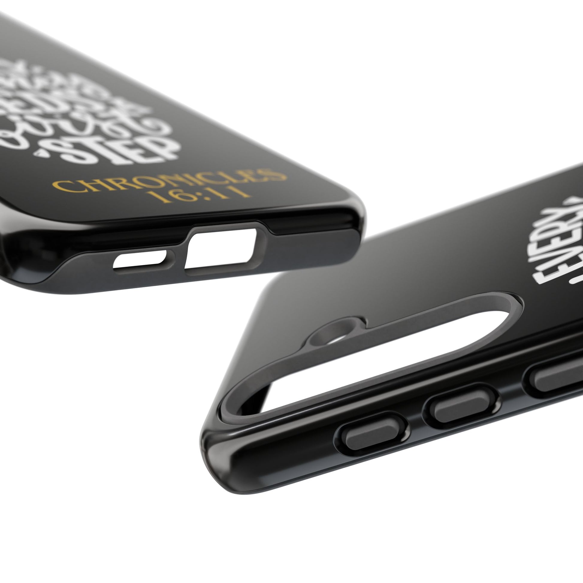 ⭐ Every Journey Needs a First Step 1 Chronicles 16:11 Phone Case