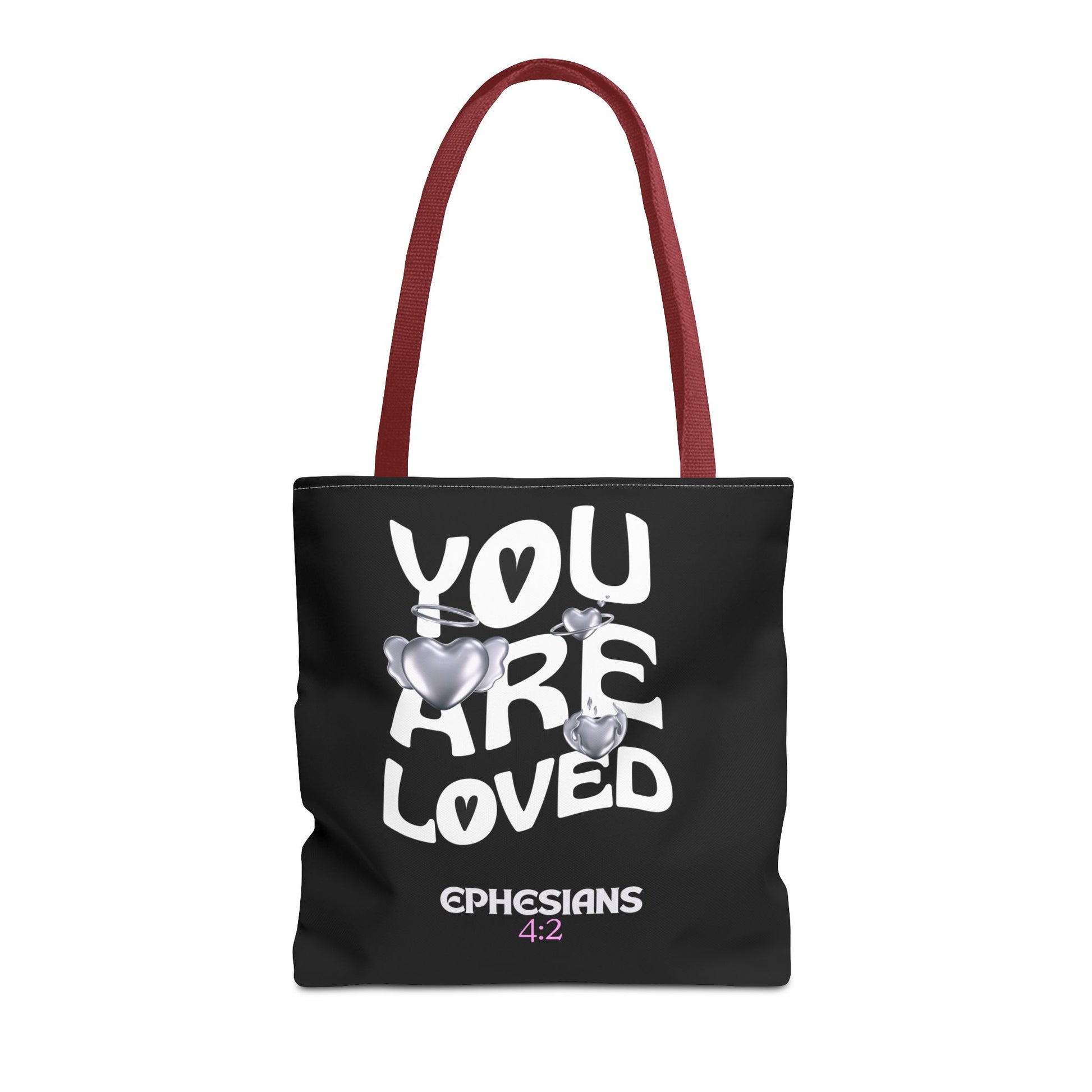 ⭐ "You Are Loved" Tote Bag – Ephesians 4:2