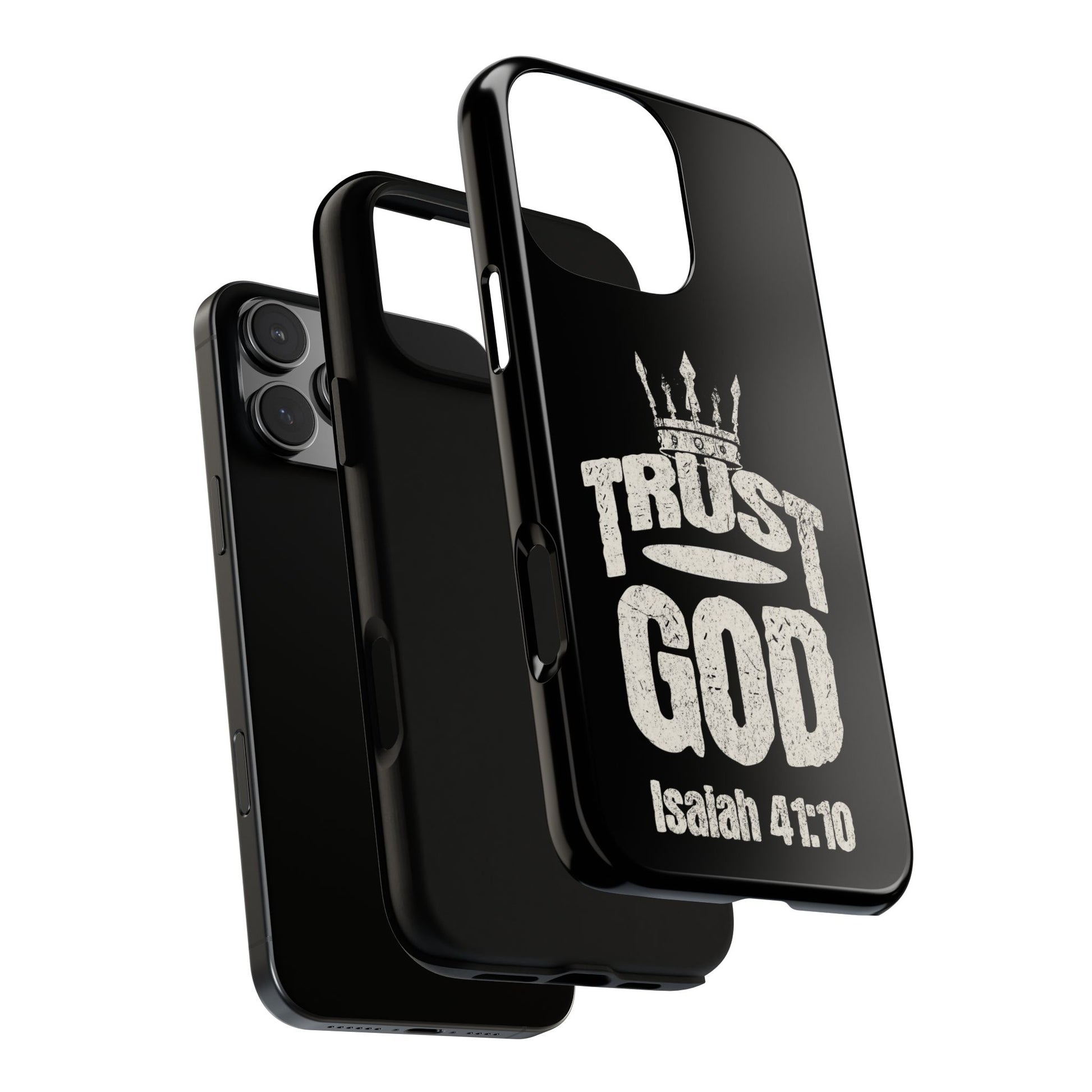 Trust God Isaiah 41:10 Phone Case – Faith Over Fear