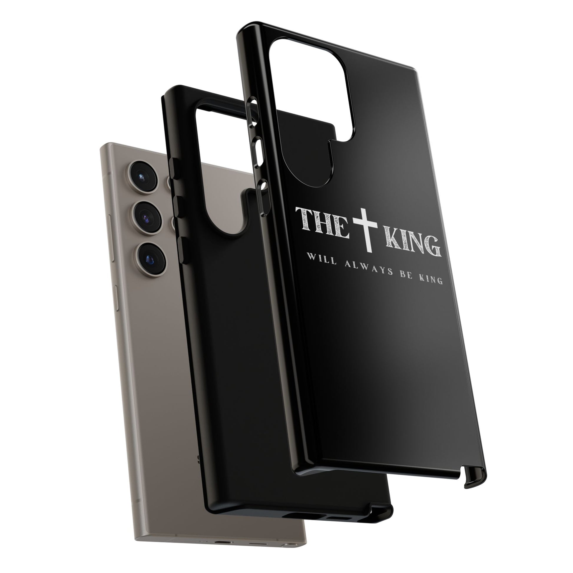 ⭐ Phone Case - Faith-Inspired Tough Cases for King Fans, Christian Gift, Durable Protection, Stylish Accessory, Unique Design