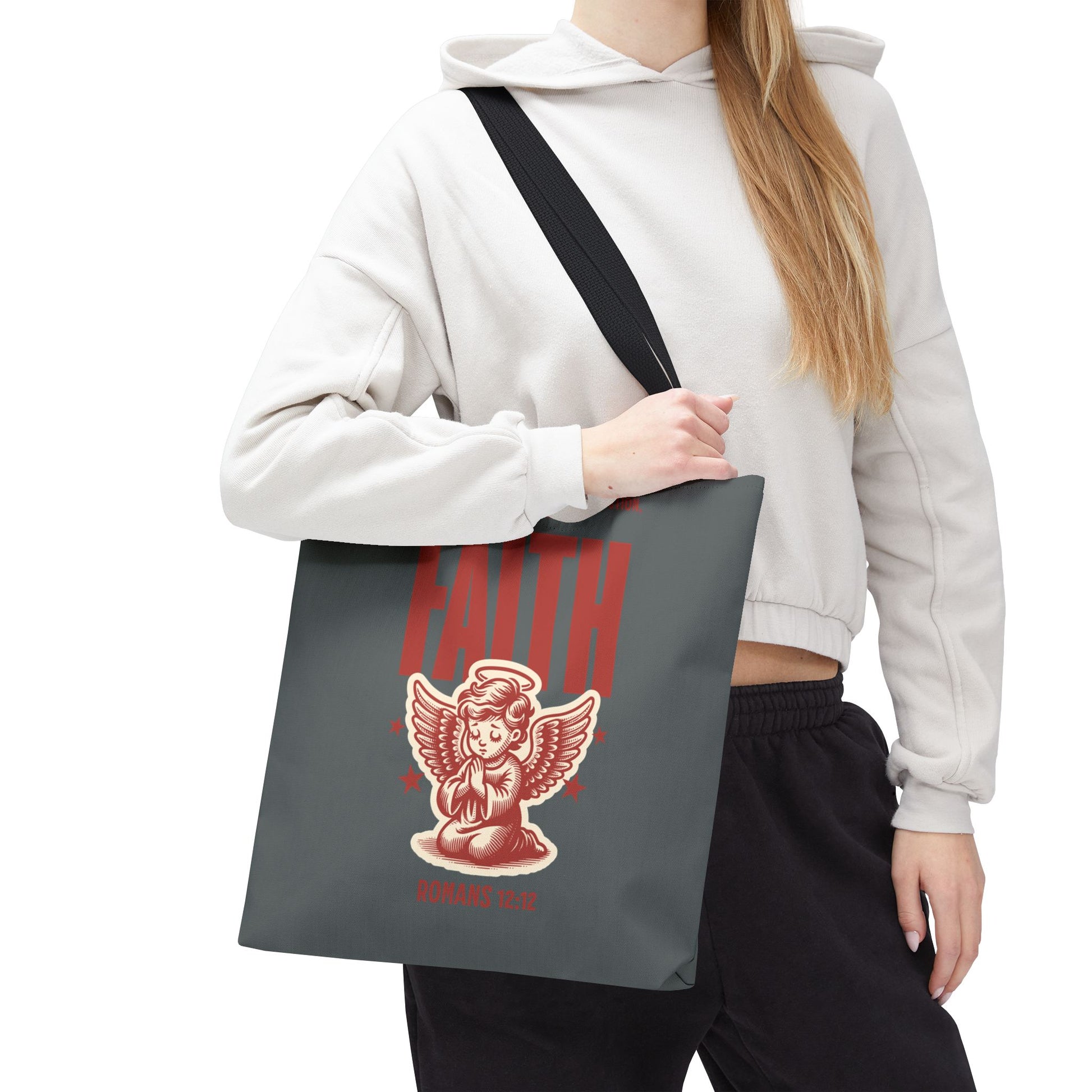 Faith-Inspired Tote Bag: Stylish & Versatile, Gift for Holidays, Shopping, Encouragement, Inspirational Gift, Eco-Friendly Bag