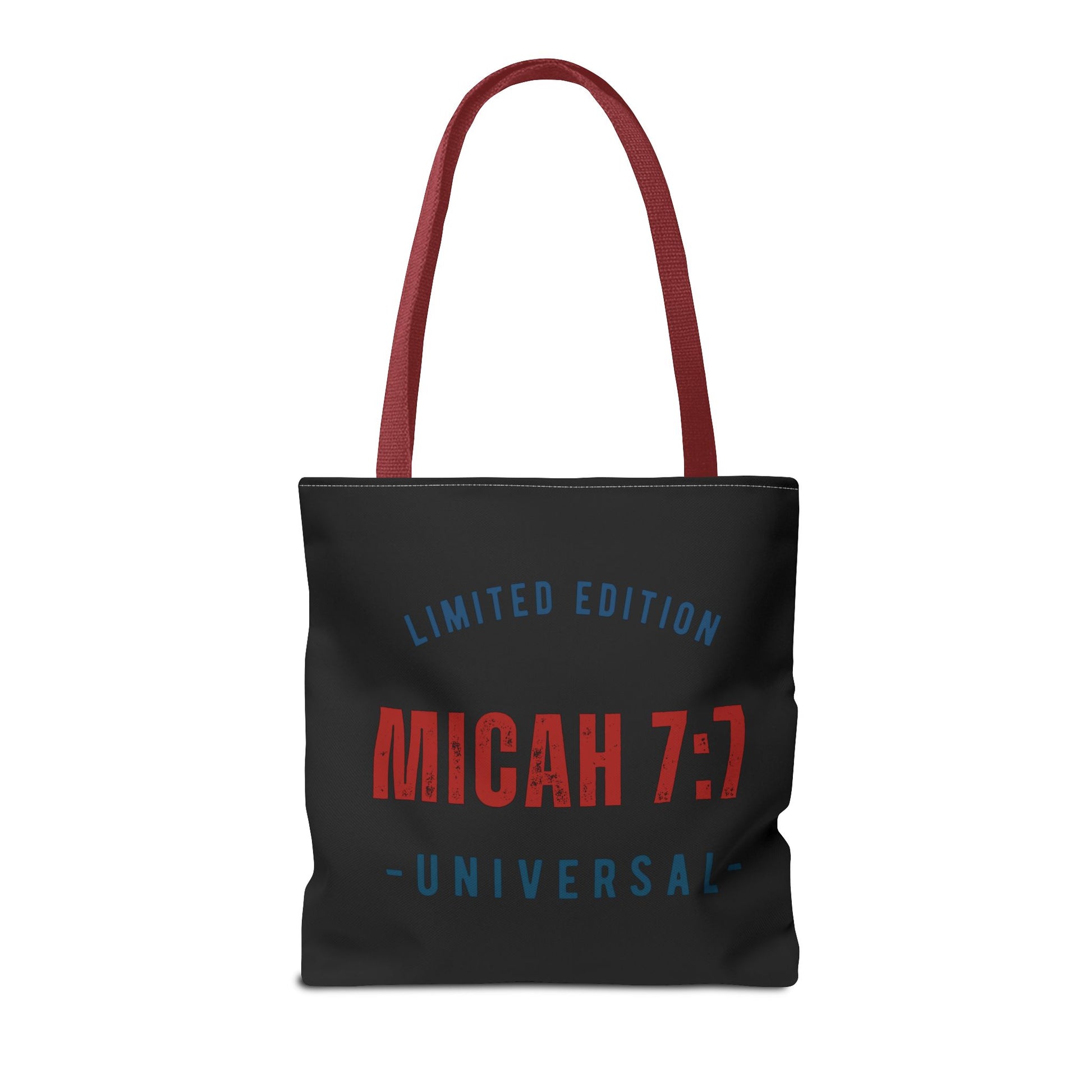 Limited Edition Micah 7:1 Tote Bag - Universal Design for Everyday Use, Gift, Eco-Friendly, Daily Essentials, Faith-Inspired