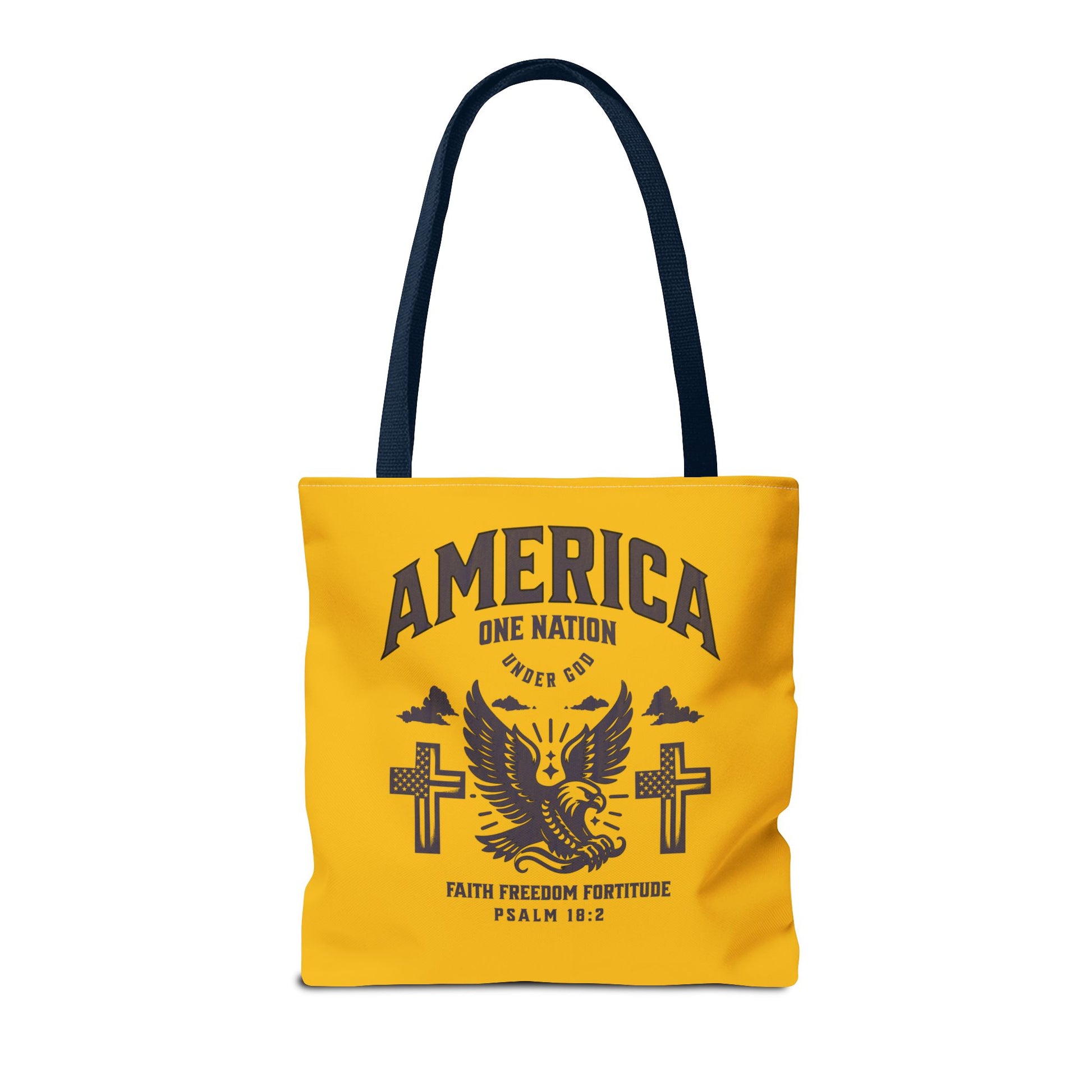 ⭐ America Faith Tote Bag – Bold Patriotic & Faith Statement