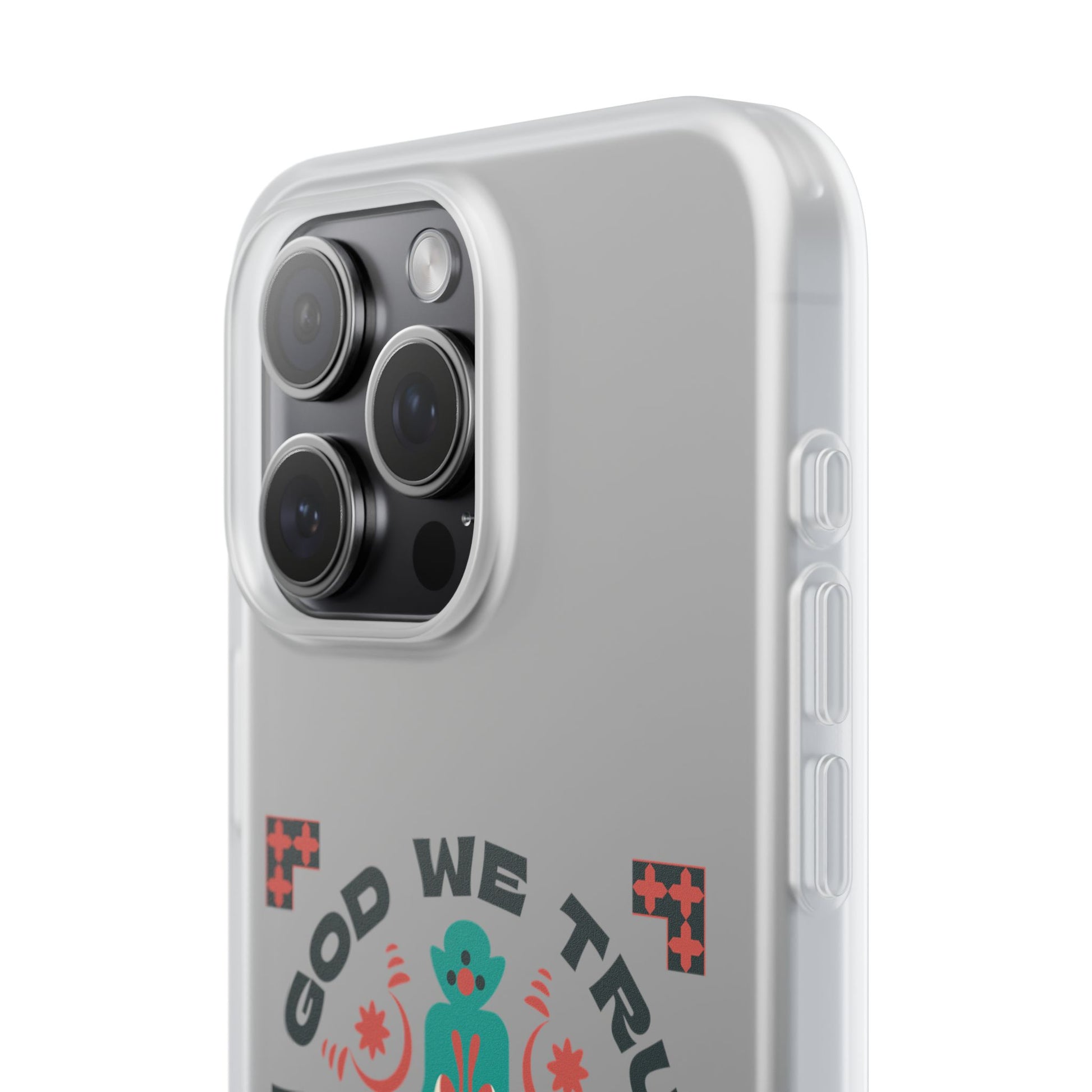 ⭐ In God We Trust Phone Case – Scripture Cross Design