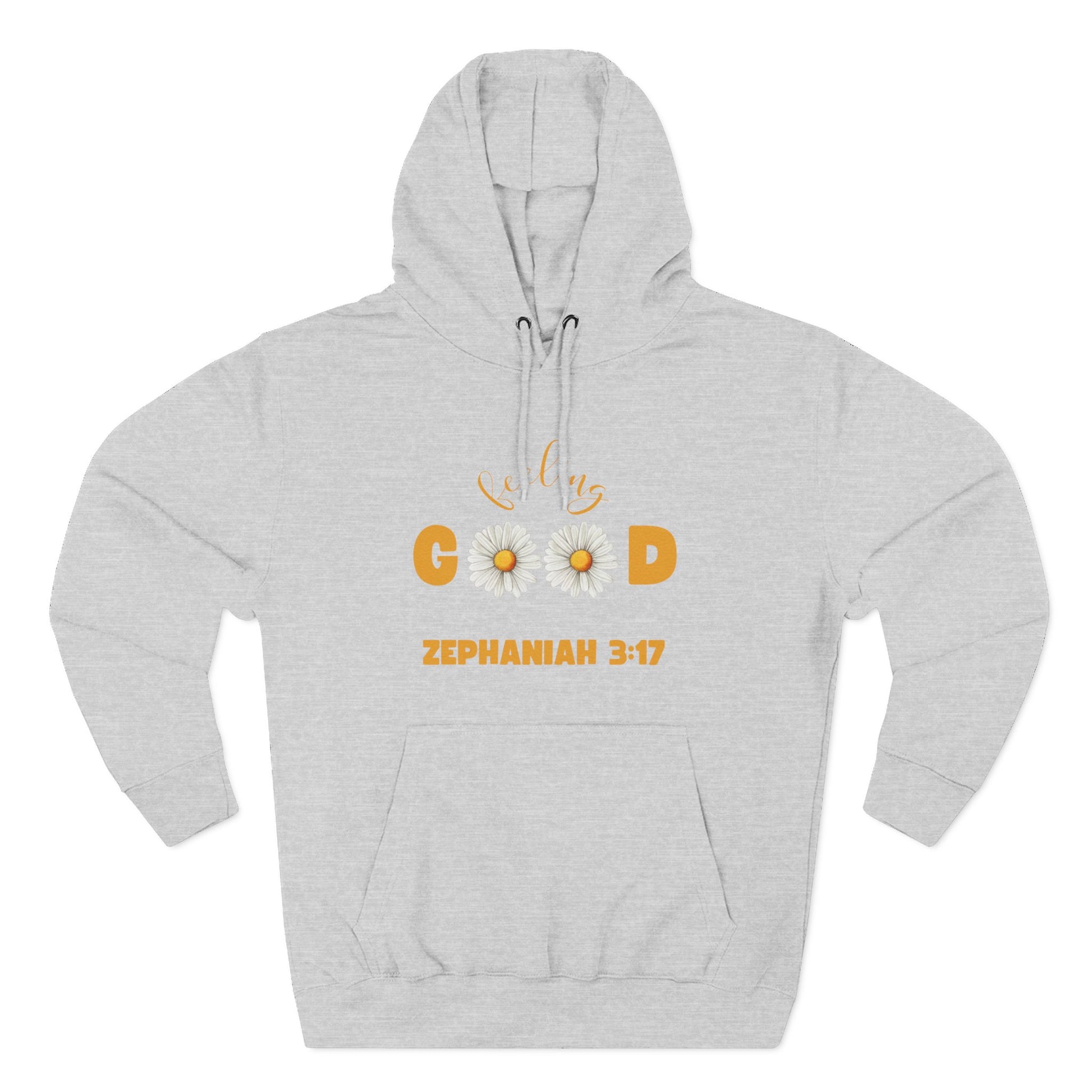 Inspirational Floral Hoodie with Zephaniah 3:17, Cozy Fleece Sweatshirt, Faith Apparel, Gift for Her, Spring Fashion, Bible Verse Clothing