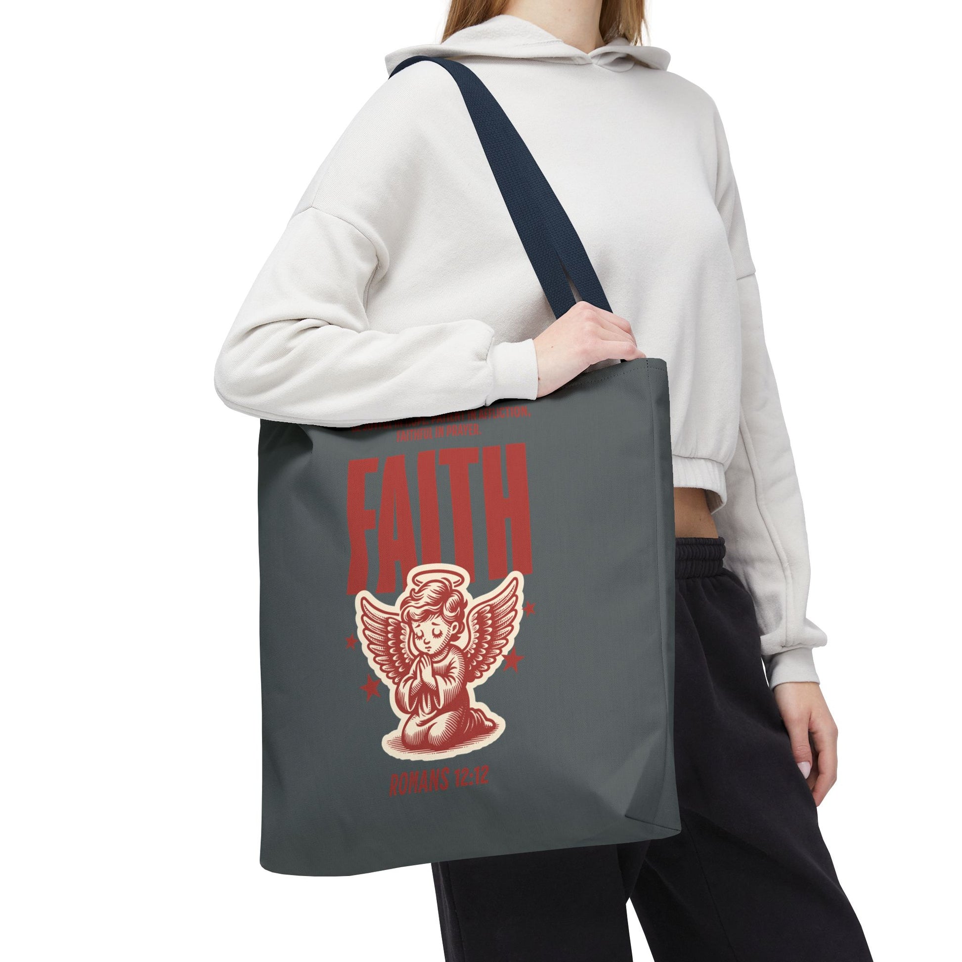 Faith-Inspired Tote Bag: Stylish & Versatile, Gift for Holidays, Shopping, Encouragement, Inspirational Gift, Eco-Friendly Bag