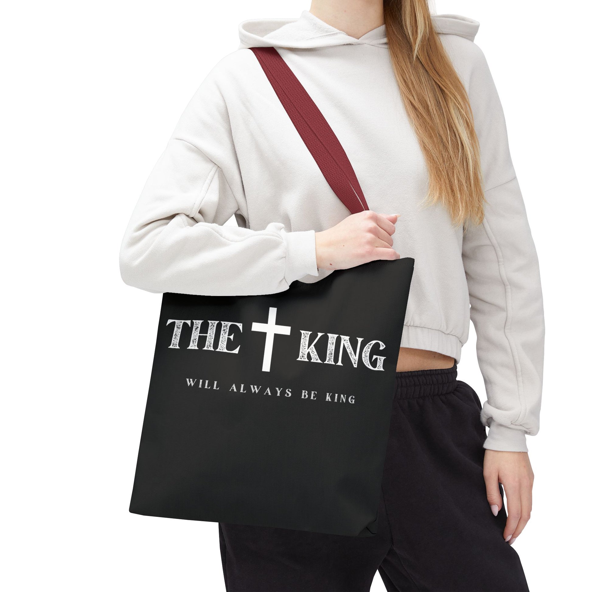 Faith-Inspired Tote Bag, Christian Tote, Shopping Bag, Bible Verse Bag, Gift for Believers, Church Accessory