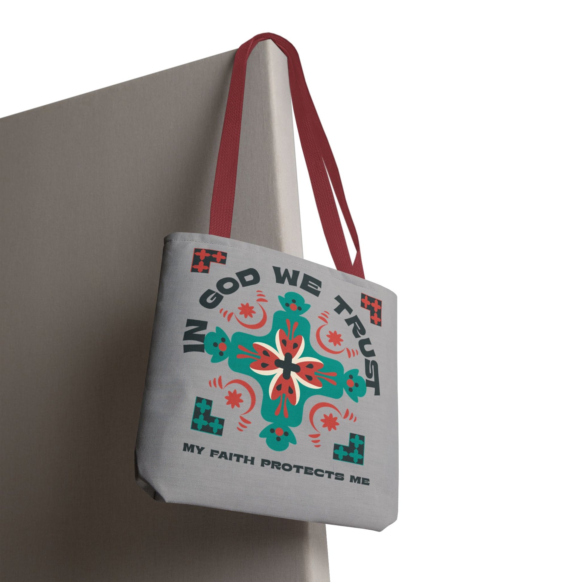 Faith-Inspired Tote Bag, Spiritual Shopper, Inspirational Gift, Religious Tote, Christian Accessory, Everyday Use