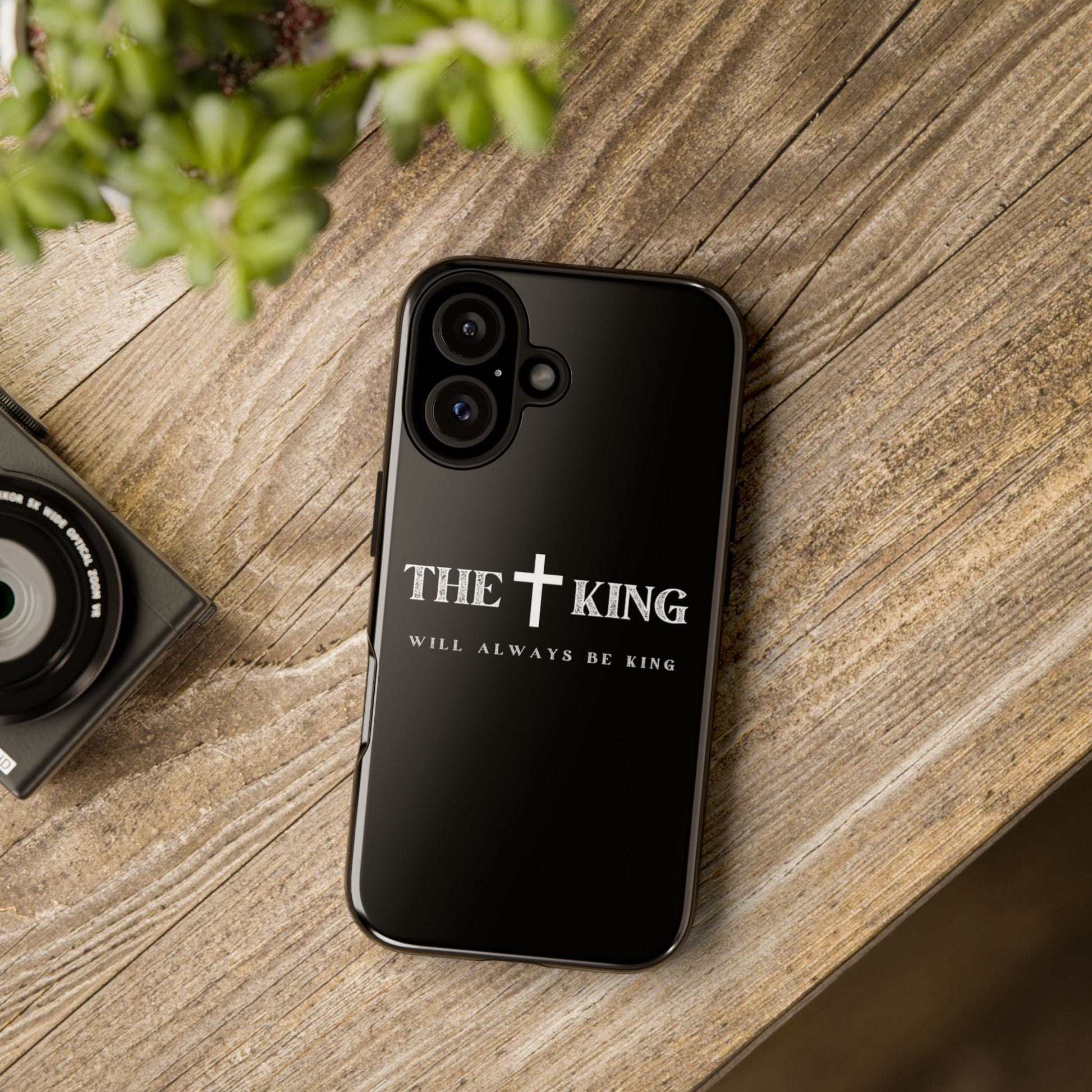 ⭐ Phone Case - Faith-Inspired Tough Cases for King Fans, Christian Gift, Durable Protection, Stylish Accessory, Unique Design
