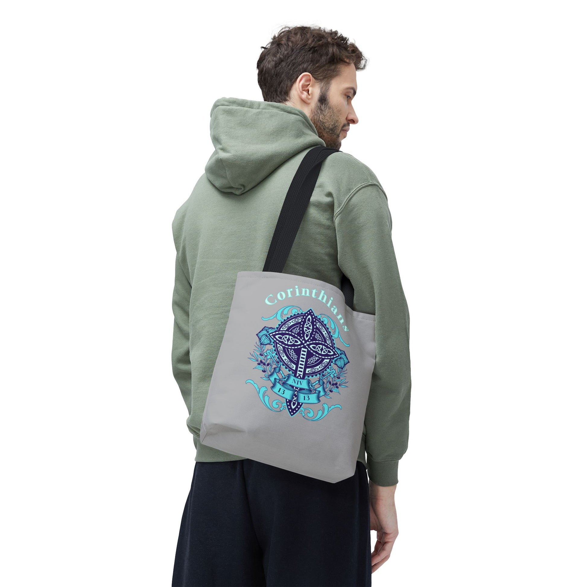 Spiritual Tote Bag with Cross Design | Christian Shoulder Bag, Inspirational Gift, Bible Verse Tote, Comfortable Everyday Use, [...]