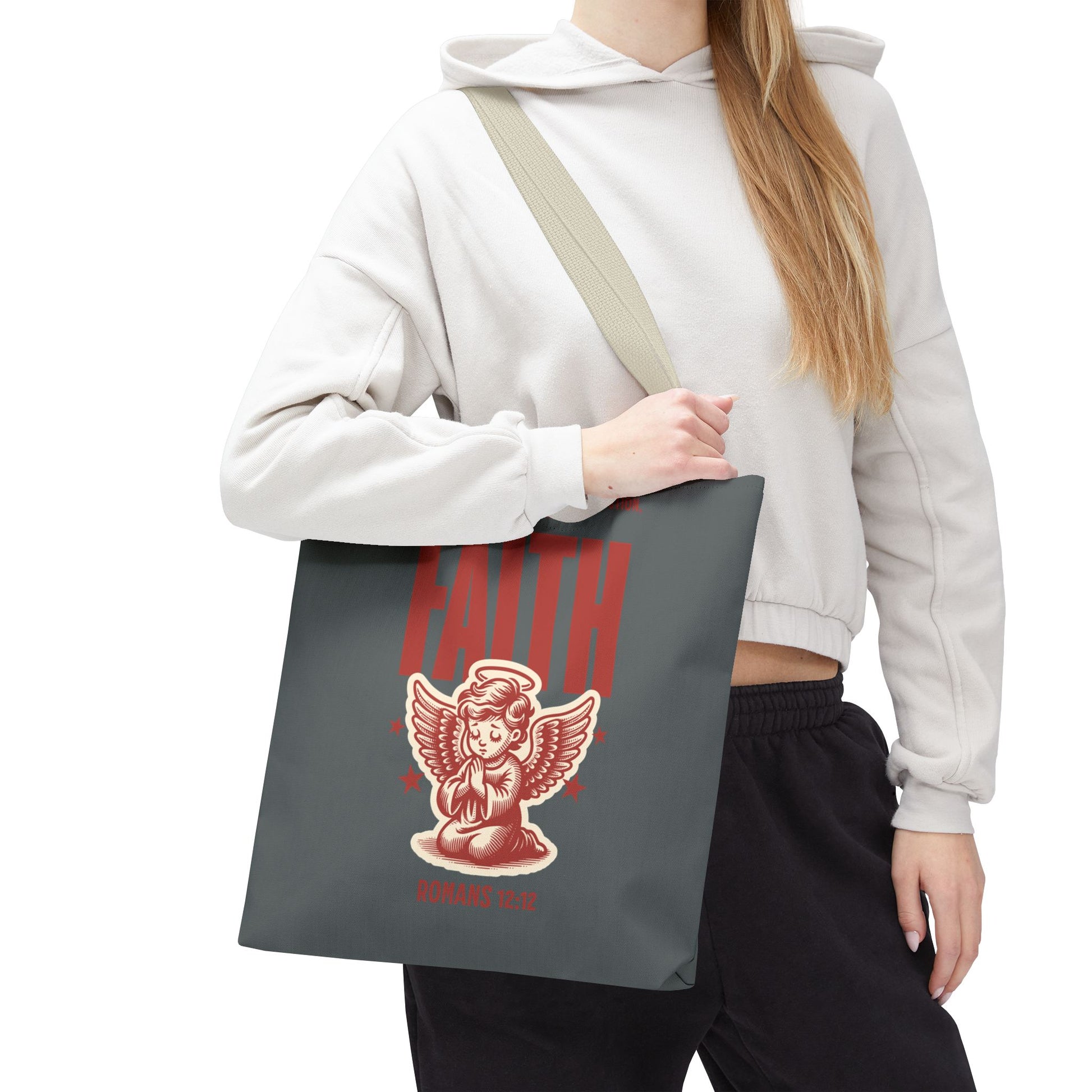 Faith-Inspired Tote Bag: Stylish & Versatile, Gift for Holidays, Shopping, Encouragement, Inspirational Gift, Eco-Friendly Bag