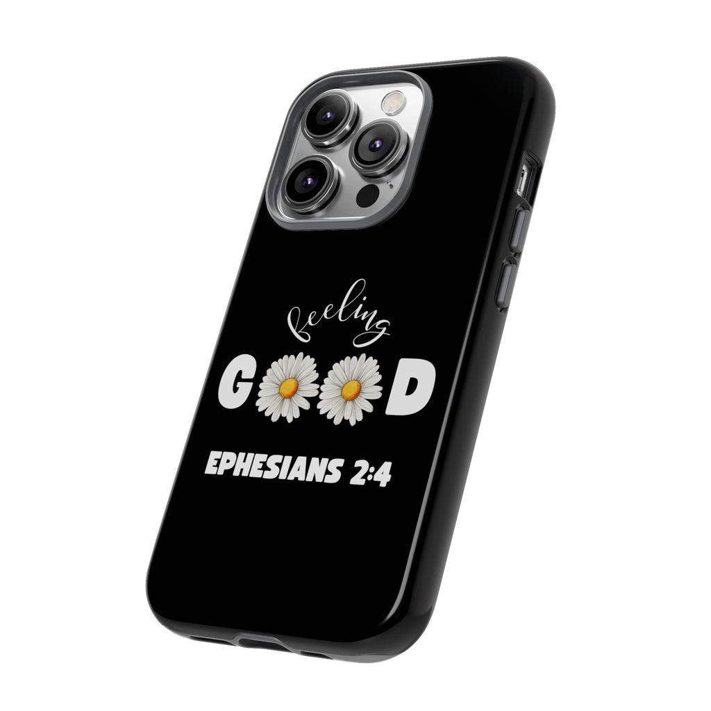 Ephesians 2:4 Floral Phone Case, Inspirational iPhone Cover, Tough Cases for Positivity, Motivational Gift for Friends, Spring Accessories