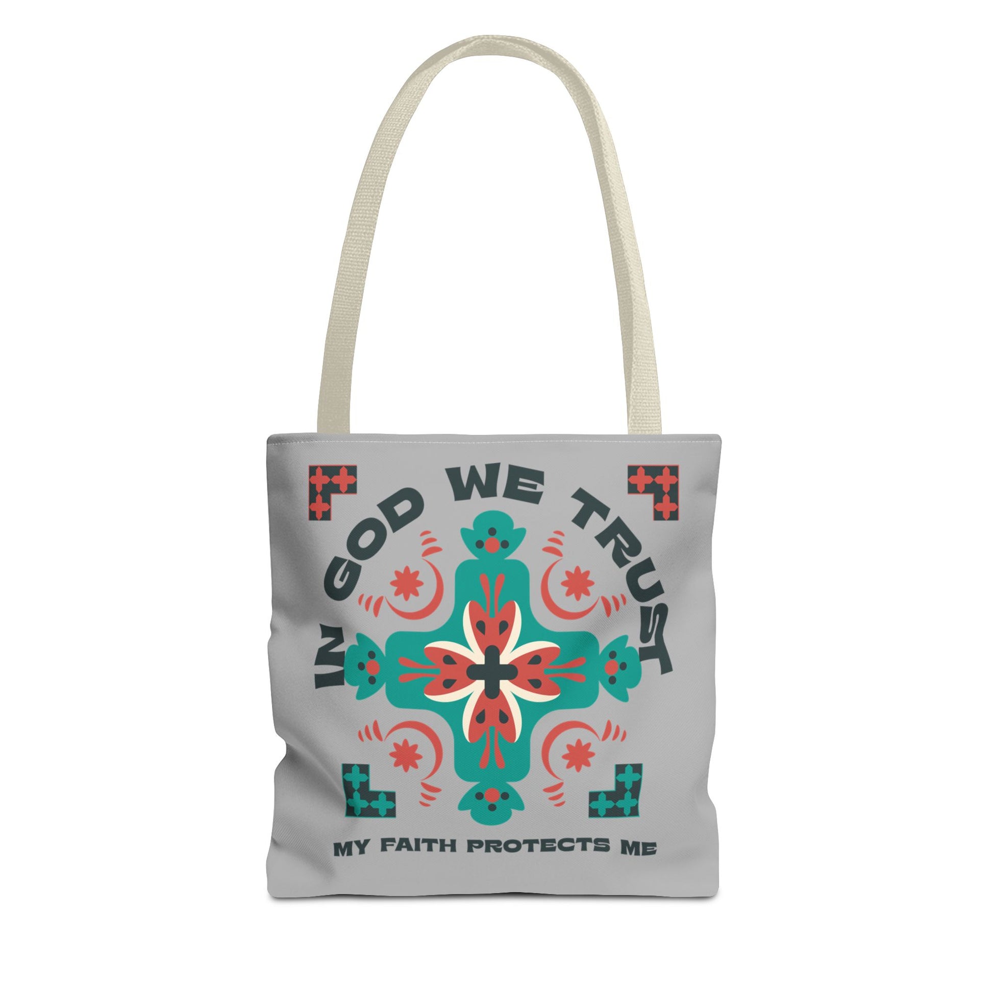 Faith-Inspired Tote Bag, Spiritual Shopper, Inspirational Gift, Religious Tote, Christian Accessory, Everyday Use