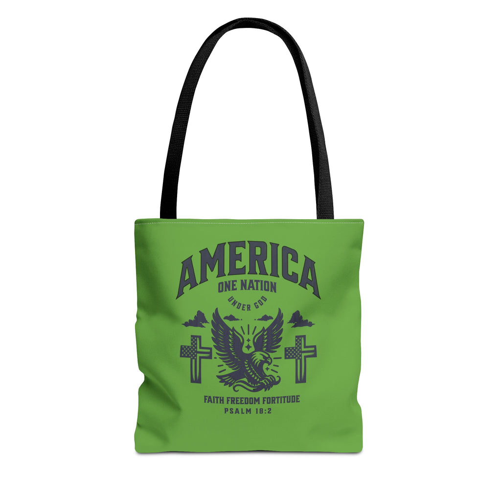 ⭐ America Faith Tote Bag – Bold Patriotic & Faith Statement