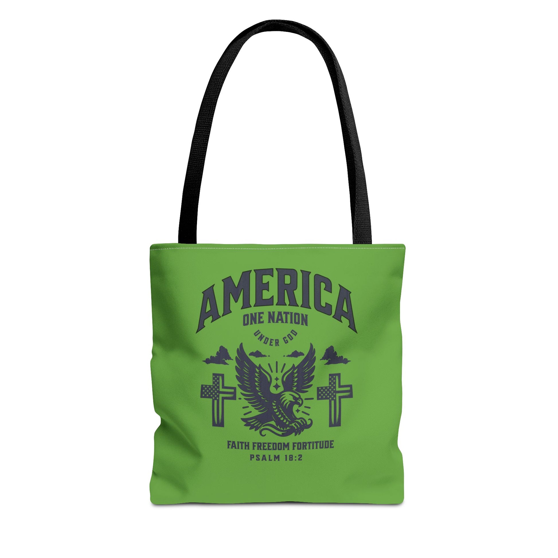 ⭐ America Faith Tote Bag – Bold Patriotic & Faith Statement