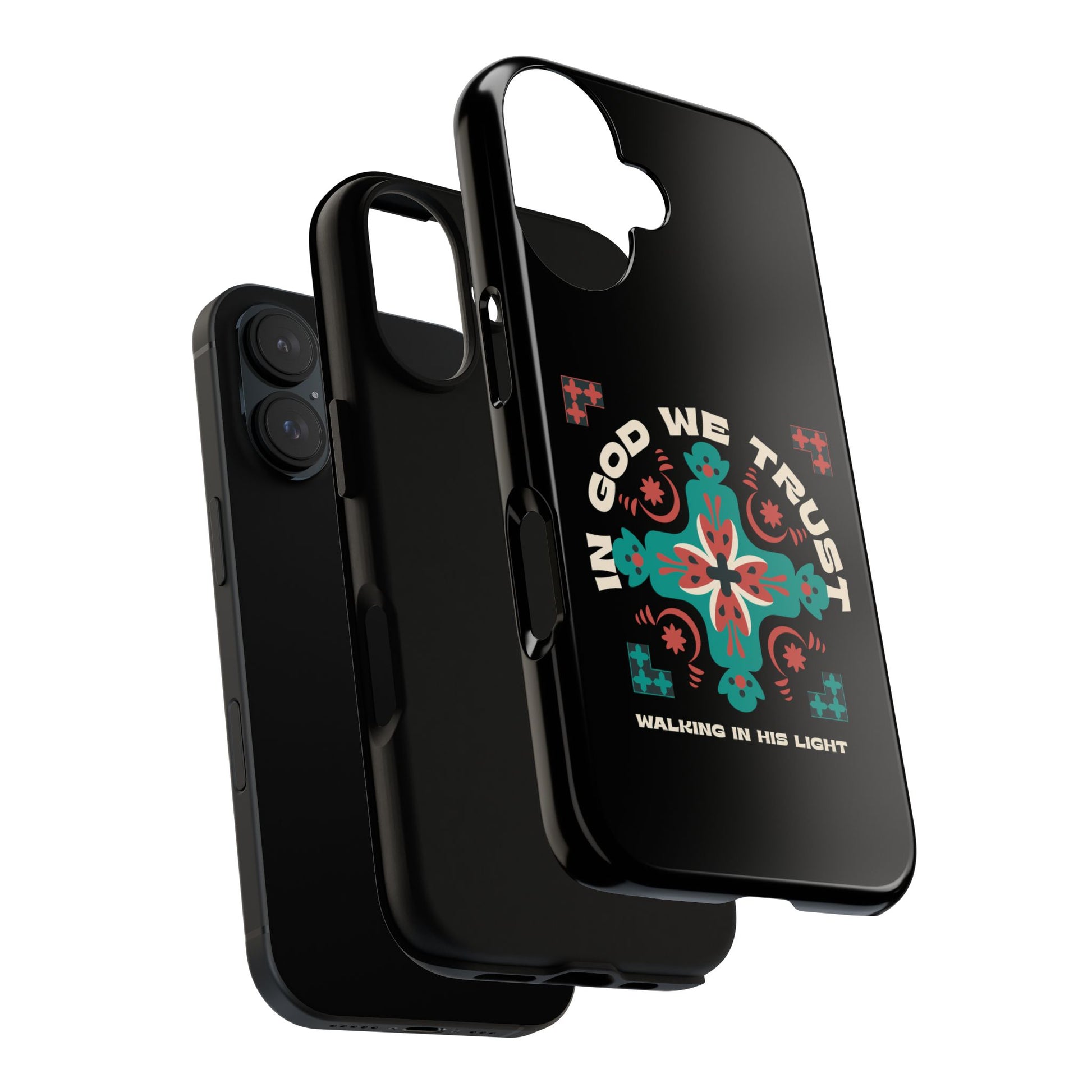 Tough Cases - In God We Trust Phone Case, Spiritual Phone Protector, Christian Cell Cover, Faith-based Accessory, Inspirational Gift