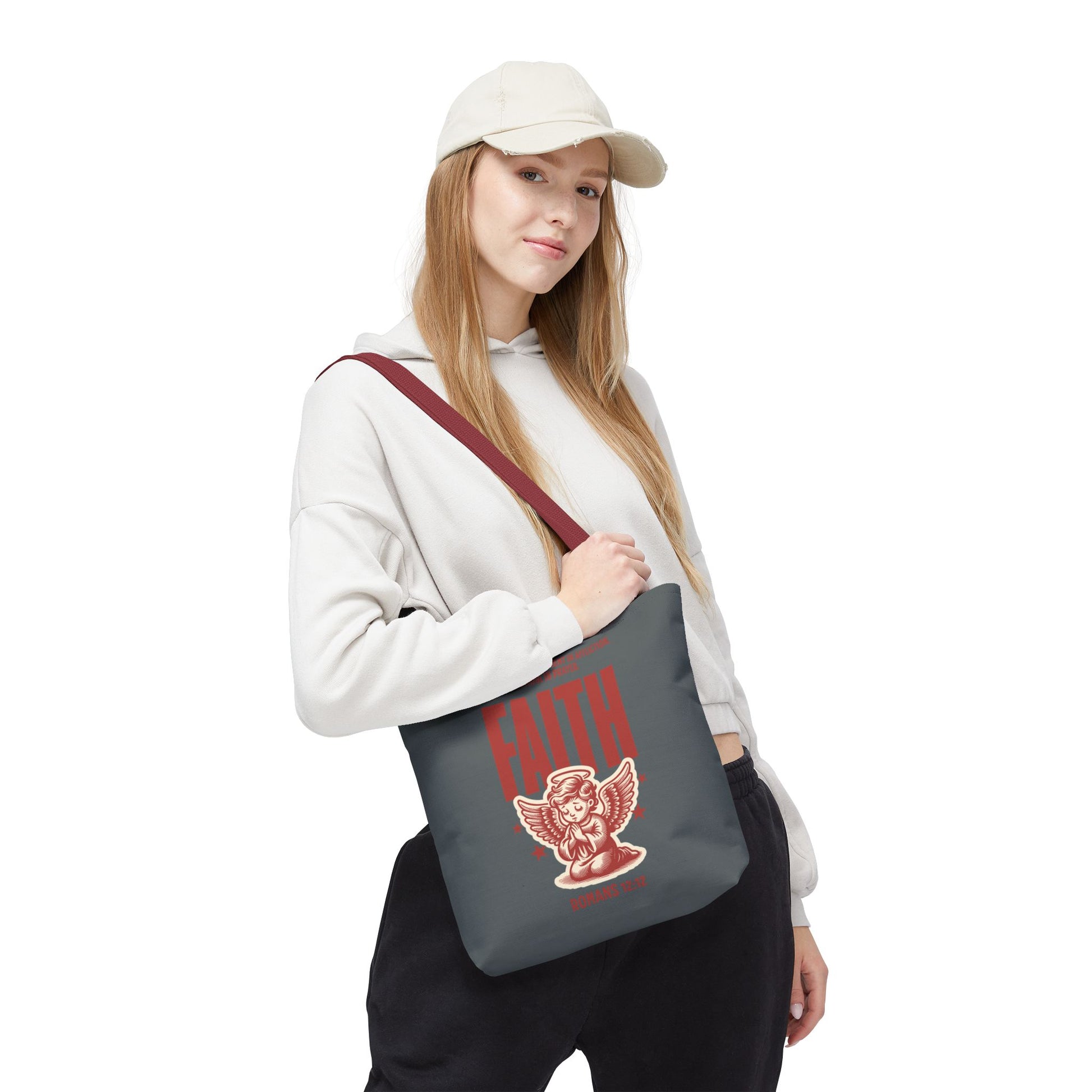 Faith-Inspired Tote Bag: Stylish & Versatile, Gift for Holidays, Shopping, Encouragement, Inspirational Gift, Eco-Friendly Bag