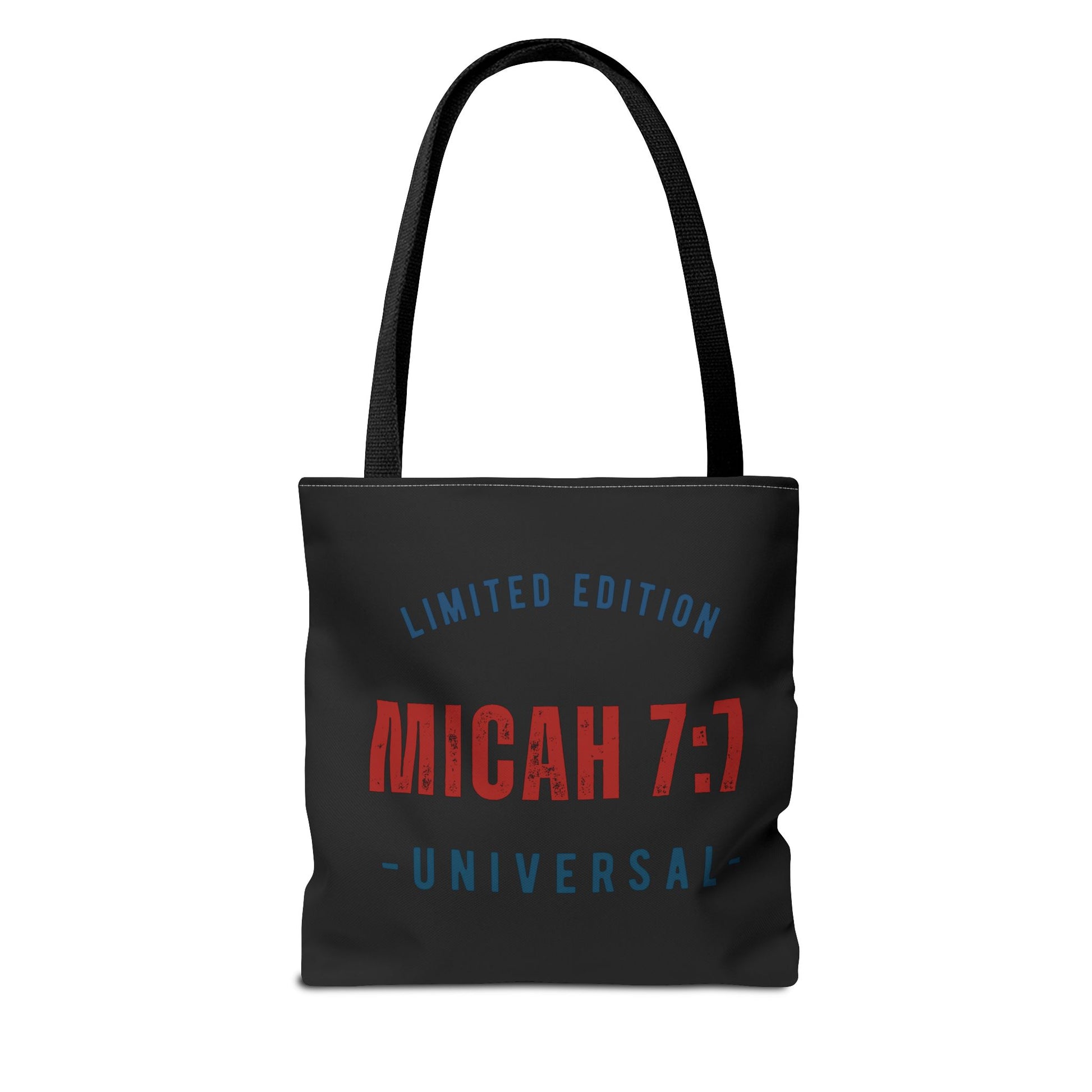 Limited Edition Micah 7:1 Tote Bag - Universal Design for Everyday Use, Gift, Eco-Friendly, Daily Essentials, Faith-Inspired