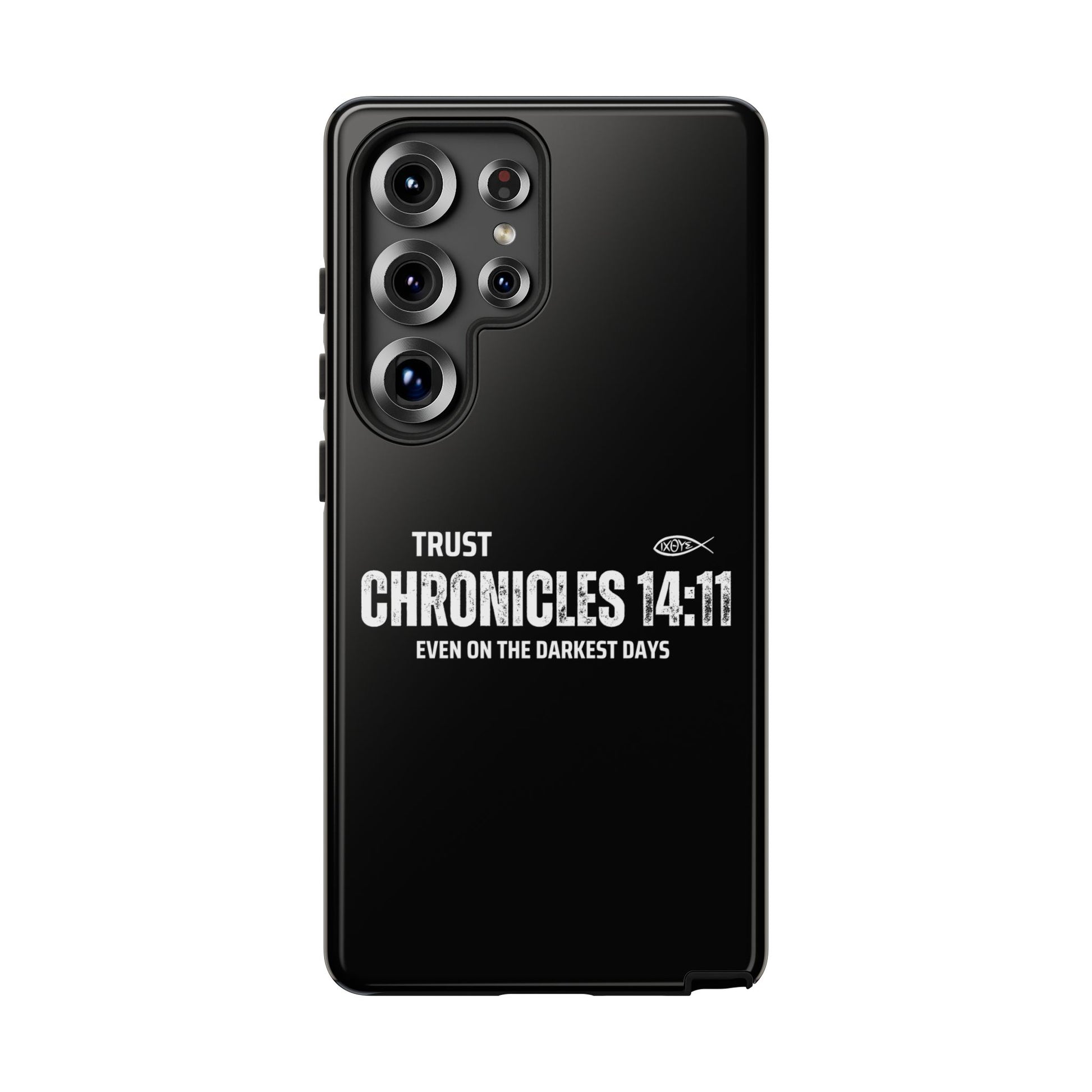 ⭐ Trust in God 2 Chronicles 14:11 Phone Case – Strength for the Hardest Days