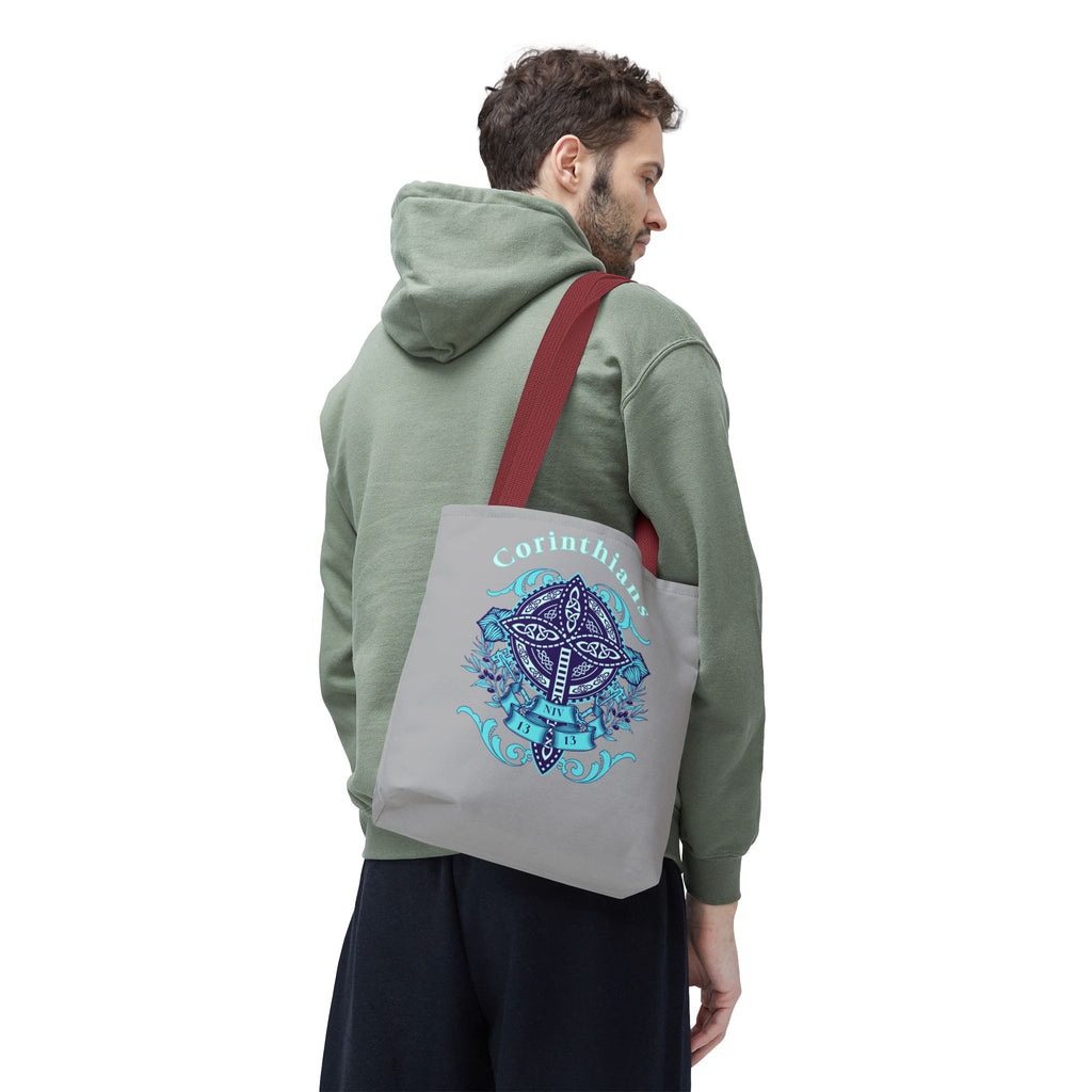 Spiritual Tote Bag with Cross Design | Christian Shoulder Bag, Inspirational Gift, Bible Verse Tote, Comfortable Everyday Use, [...]